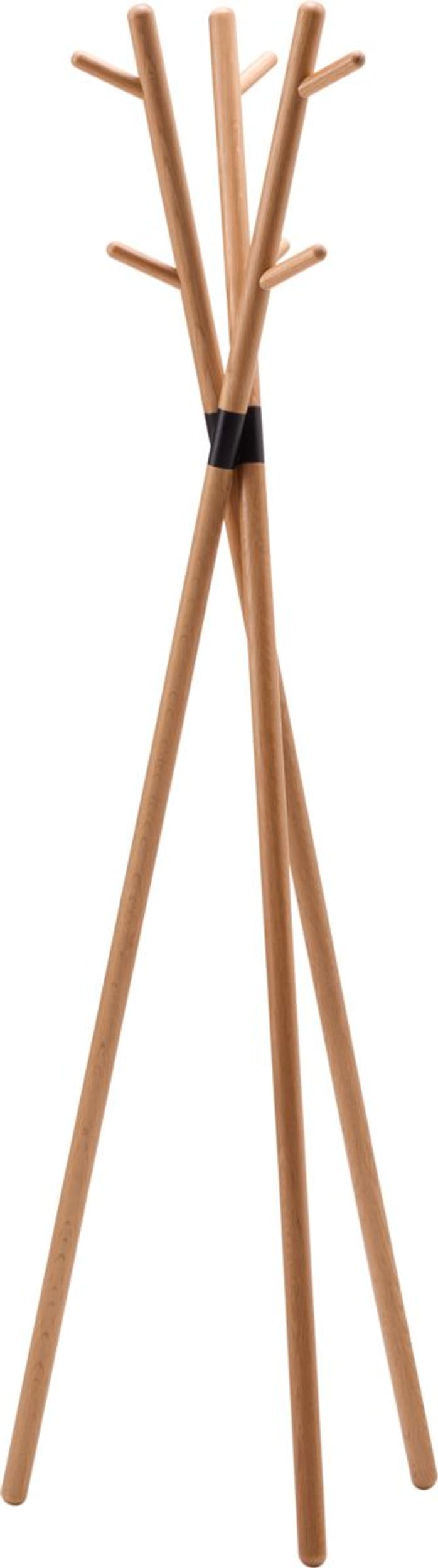 Portemanteau ELIN, Chêne massif, 52x51x160, Micasa