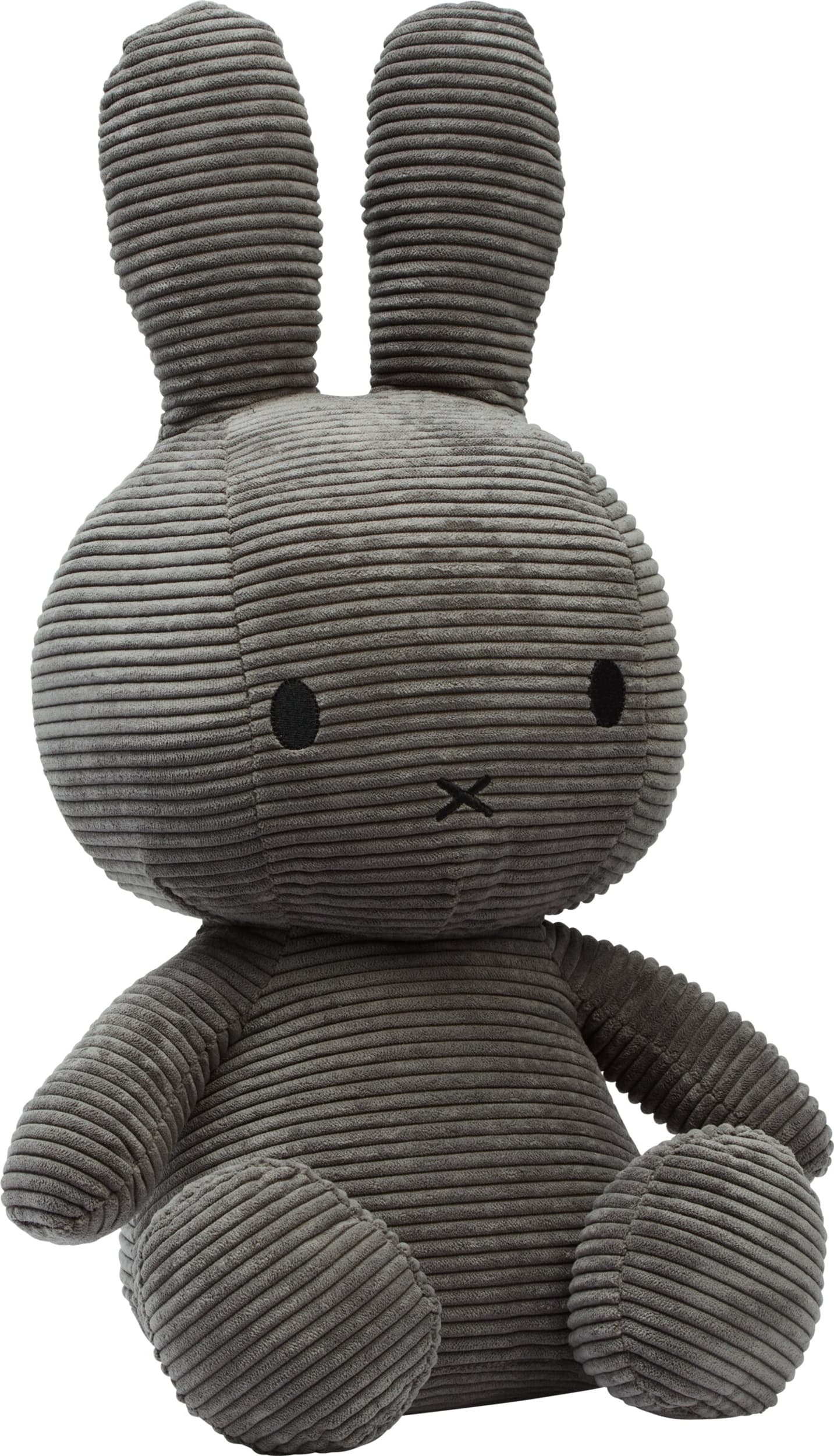 Miffy Peluche Peluche, Gris, Revêtement en 90% polyester / 10% nylon, 23x22x50