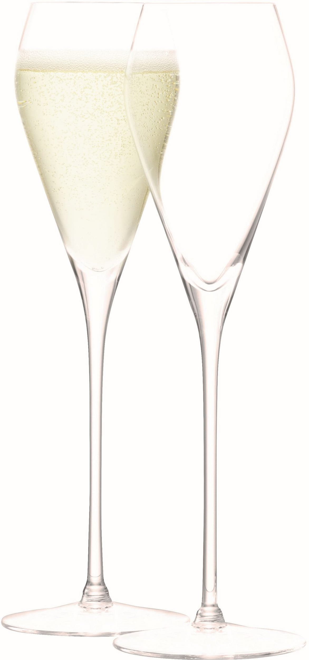 LSA Set de verres à champagne WINE, Transparent, 26x7