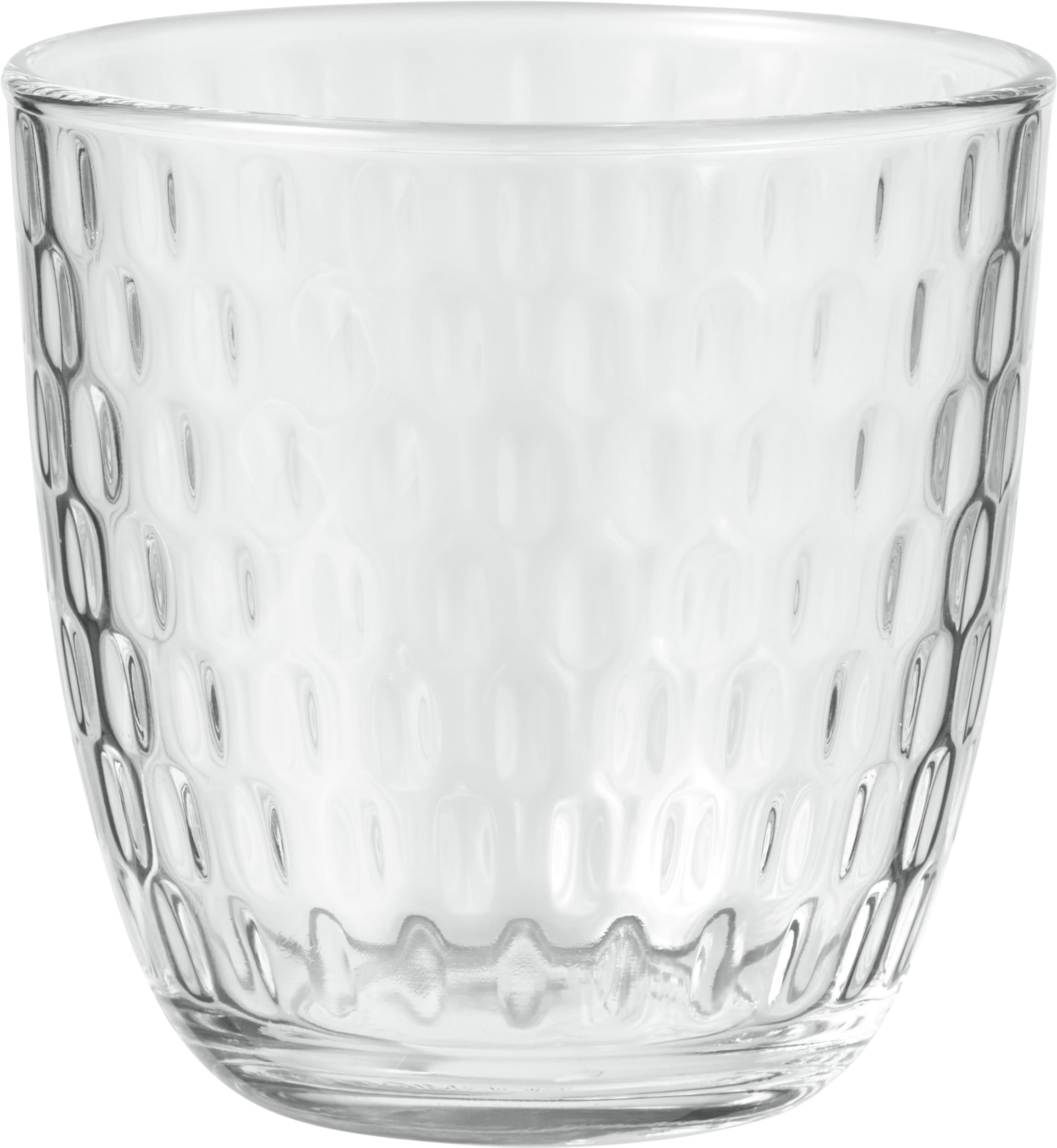 Verre à eau SLOT, Transparent, 8.5x8.5, Micasa