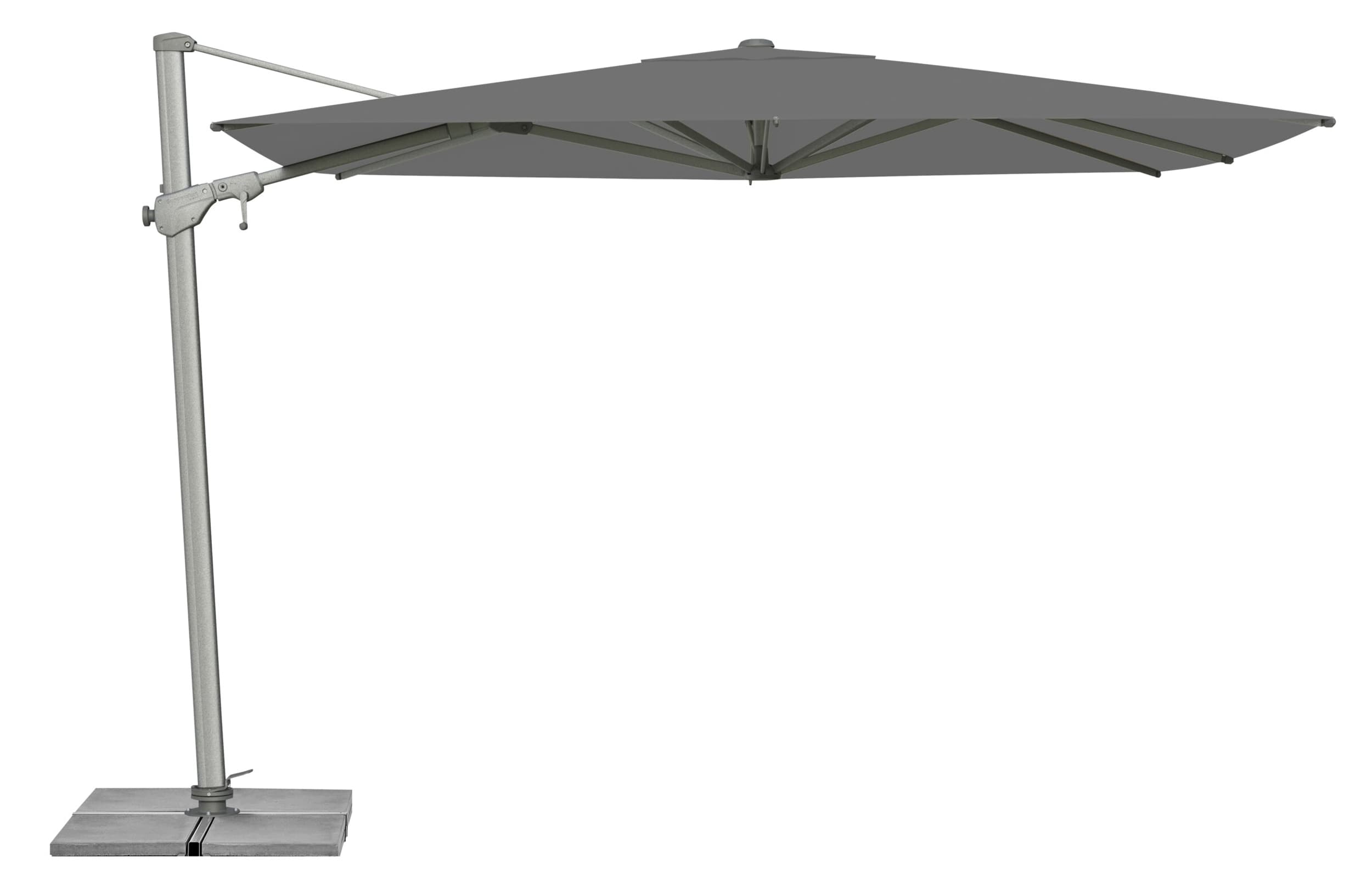 Suncomfort by Glatz Parasol VARIOFLEX, Gris, 300x300x255