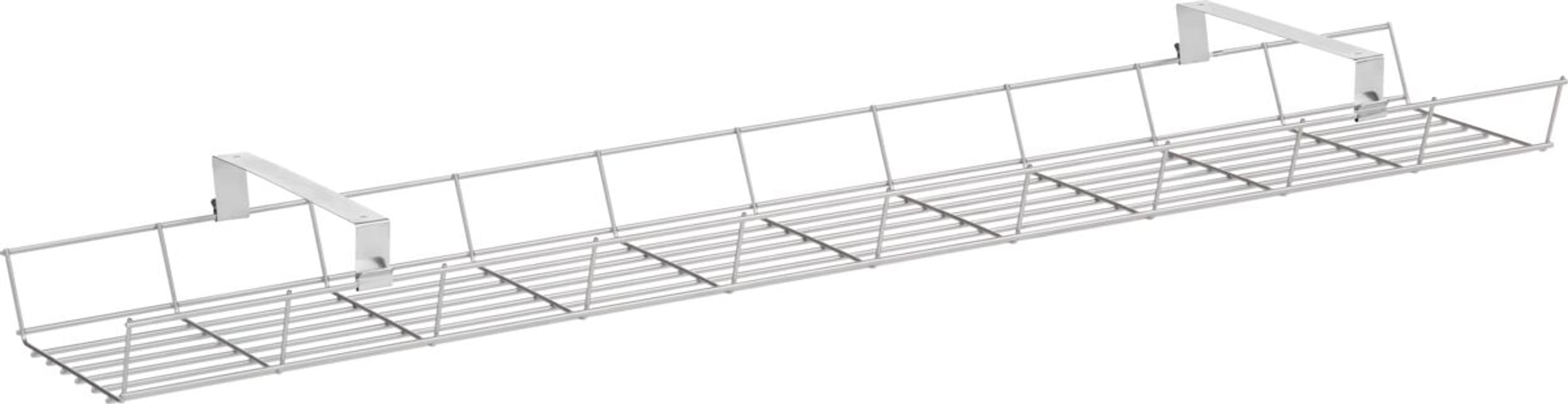 Grilles guide câble FLEXCUBE, Chrome, 100x21x8.5, Micasa