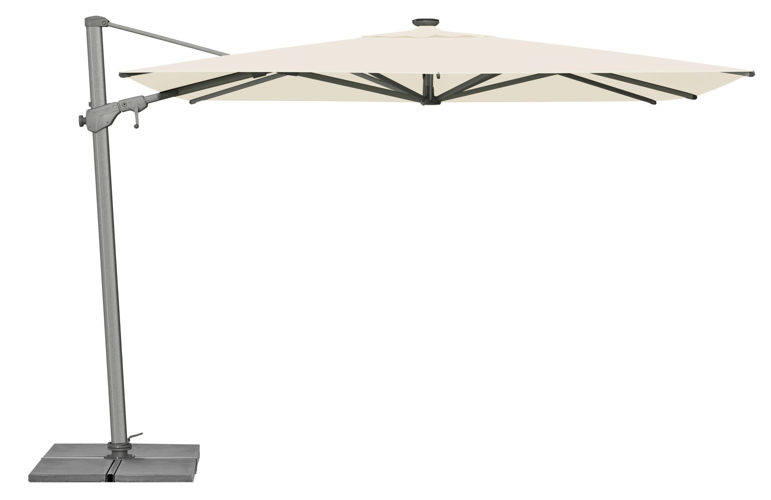 Suncomfort by Glatz Parasol VARIOFLEX, Écru, 300x300x258