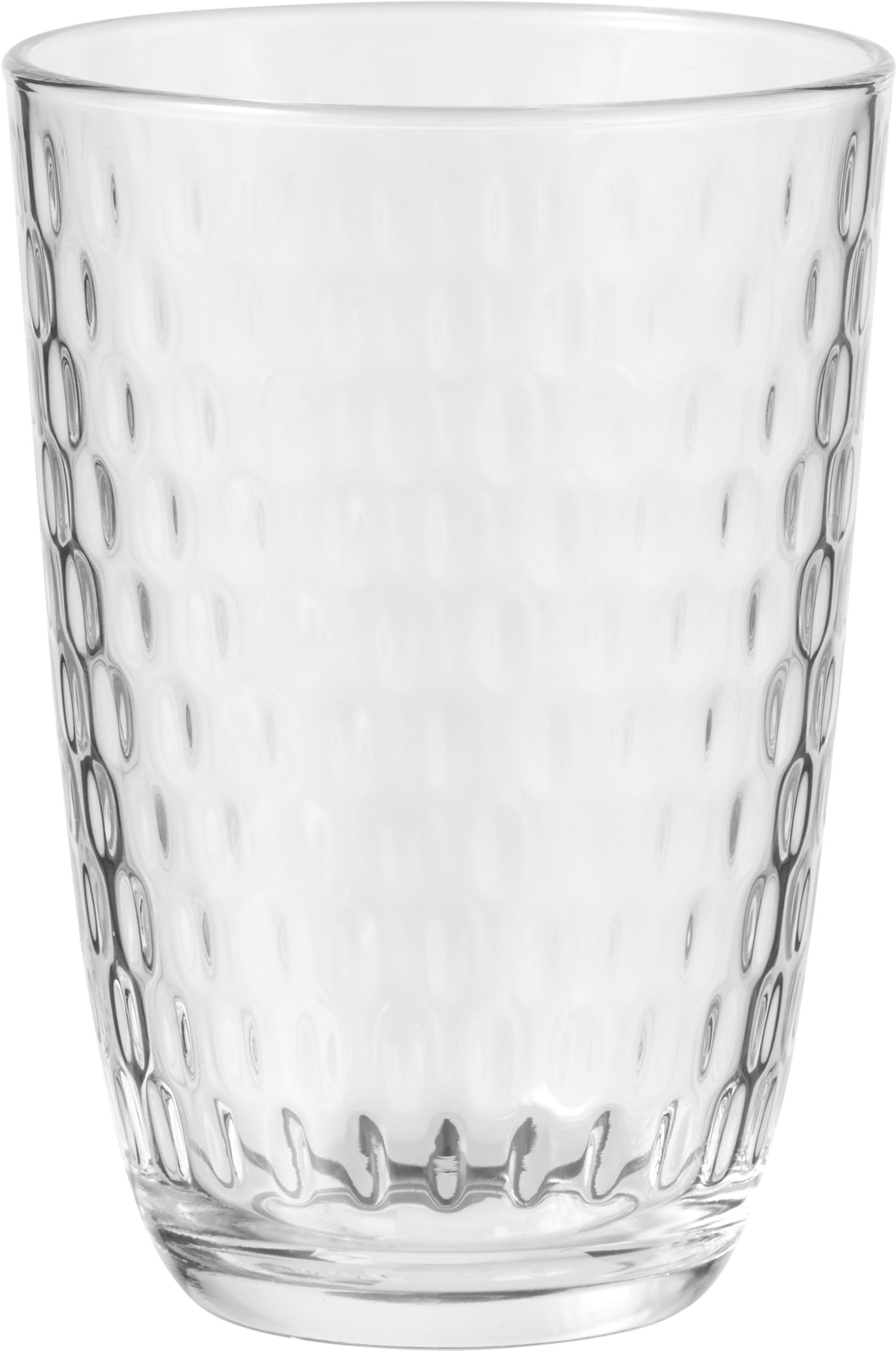 Verre à eau SLOT, Transparent, 12x8.5, Micasa