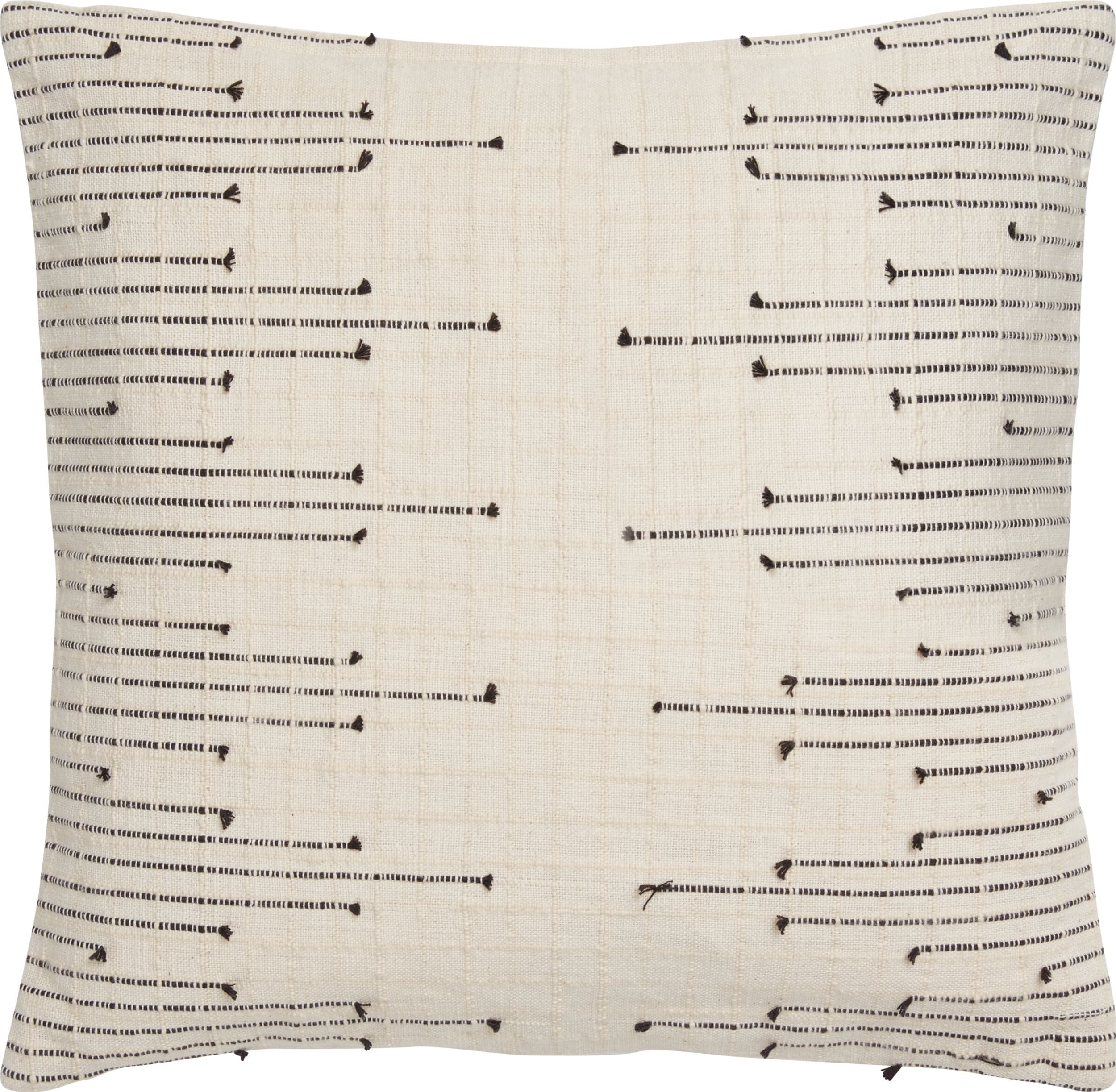 Coussin décoratif MANOLITO, Écru, 45x45, Micasa