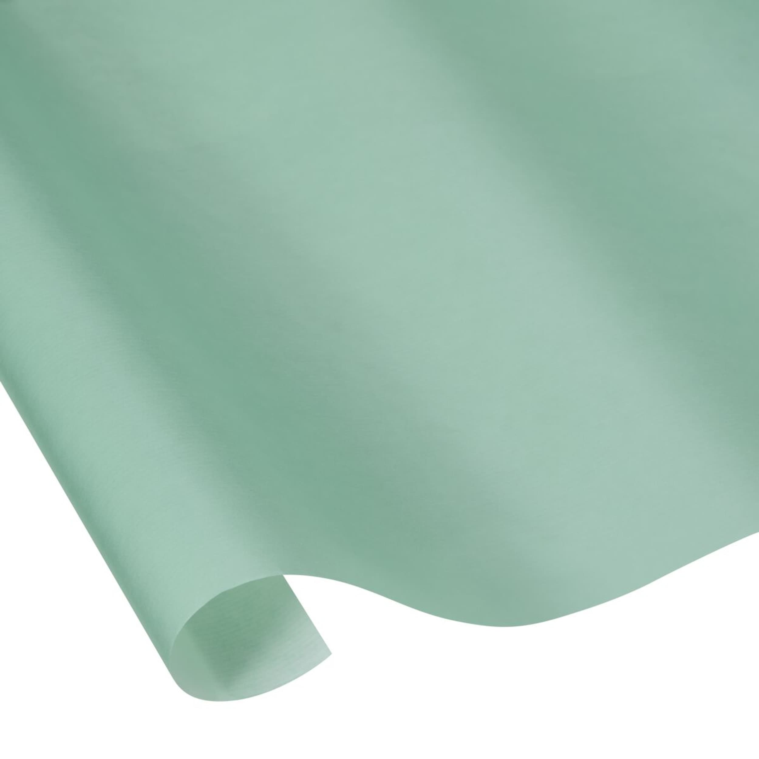 Papier cadeau KRAFT UNI, menthe, 70x300, Micasa