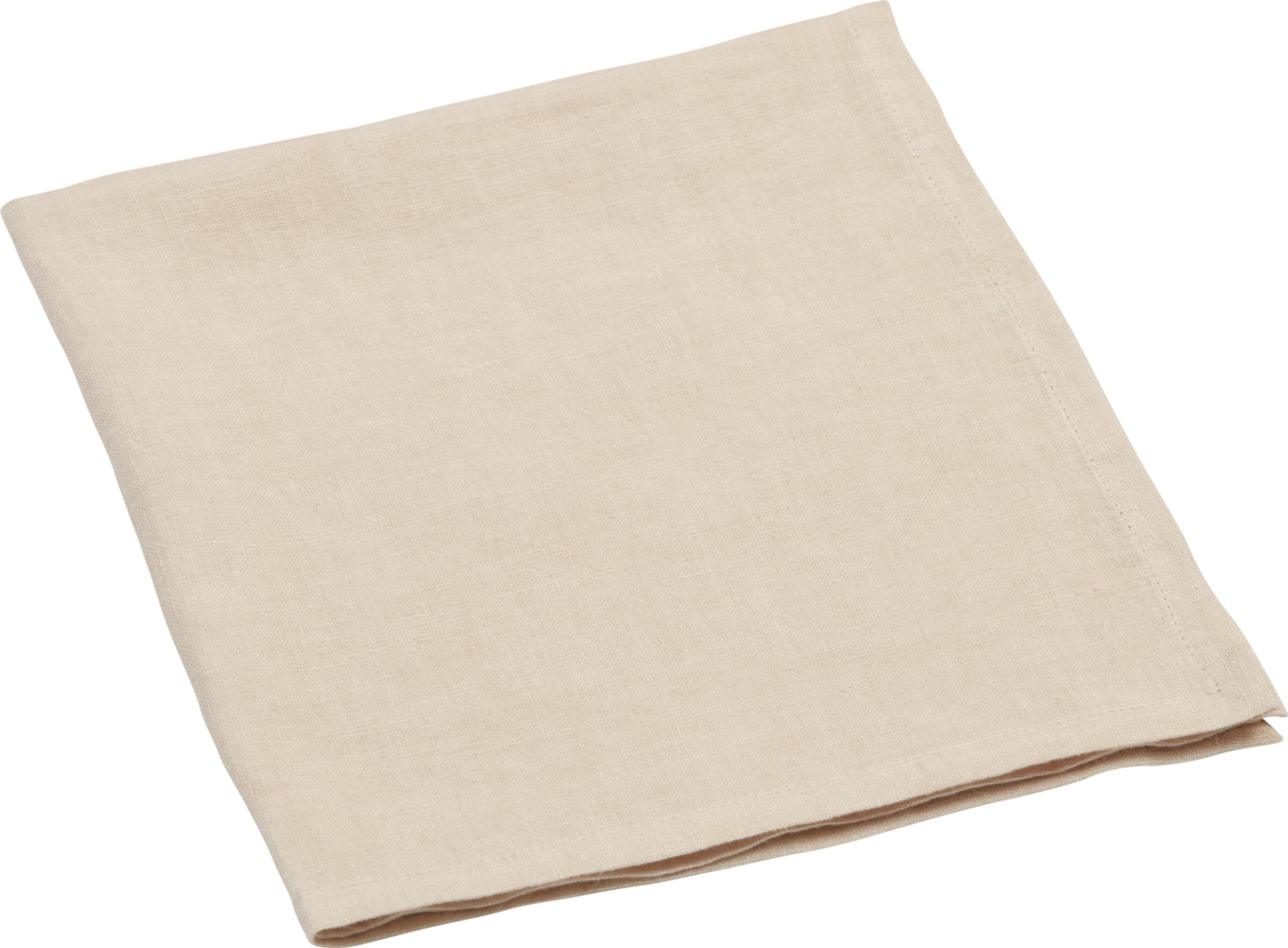 Serviette de table ZAIRO, Beige, 45x45, Micasa