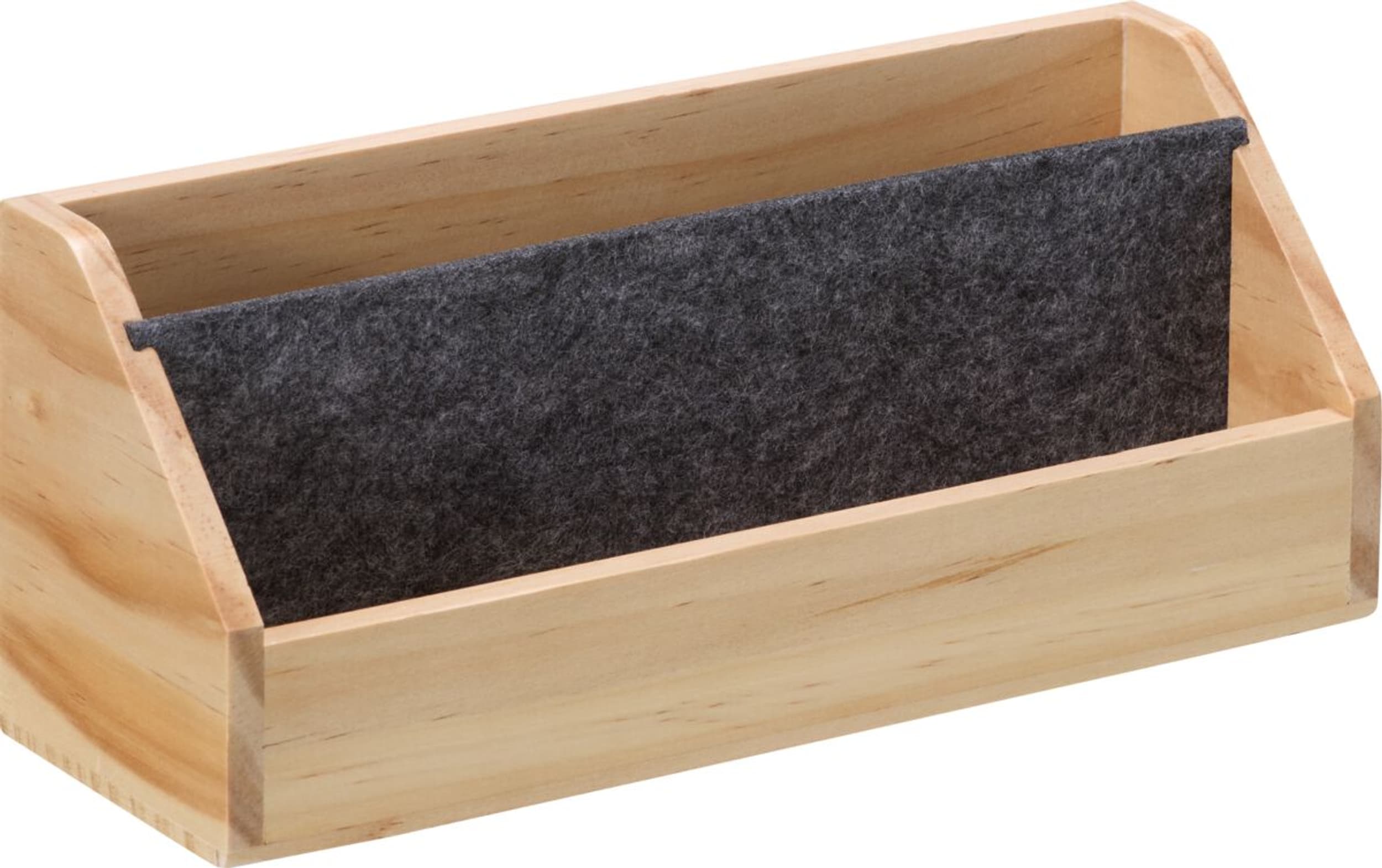 Porte-lettre ELLY, Grisnature, Pin, 24.5x8.3x10, Micasa