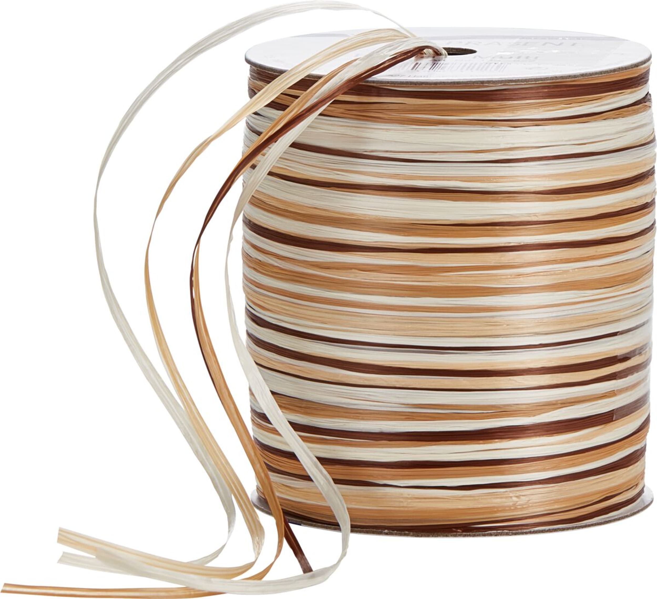 Ruban cadeau MULTI RAFFIA, Brun, 0.5, Micasa