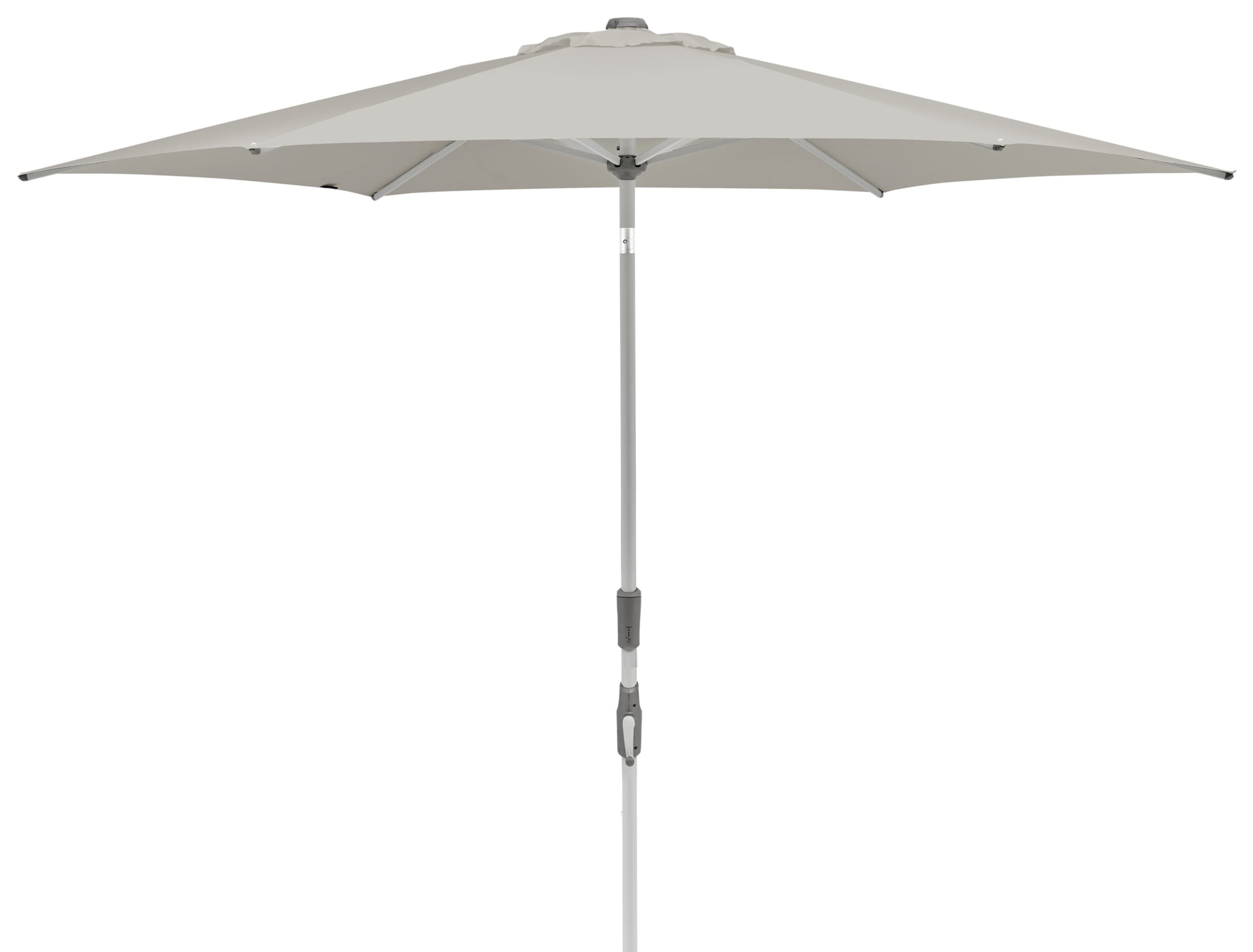 Suncomfort by Glatz Parasol SLIDE, Gris clair, 250