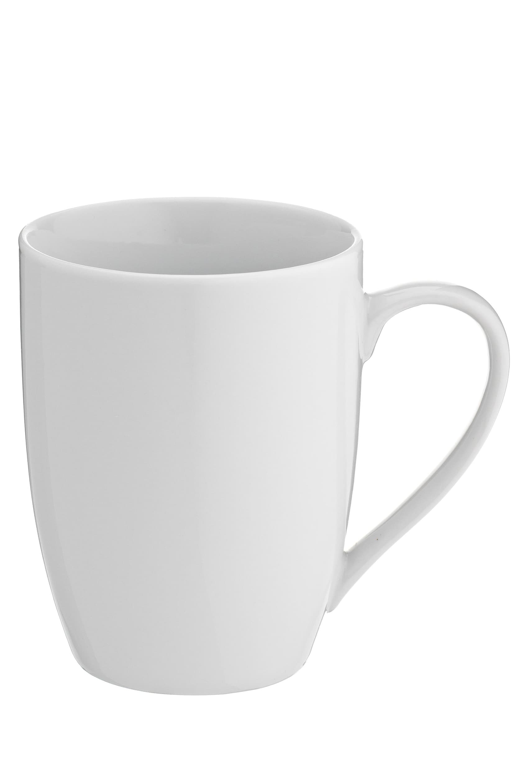 Tasse MODESTA, Blanc, 11.2x7.7x10x7.7, Micasa