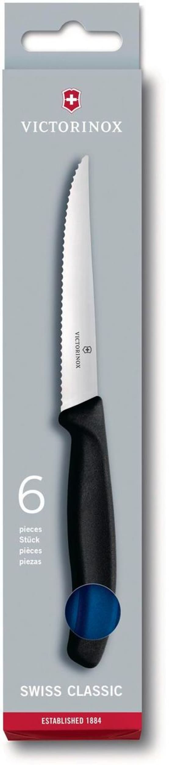 Victorinox Set de couteau à steak SWISS CLASSIC, Bleu, 11