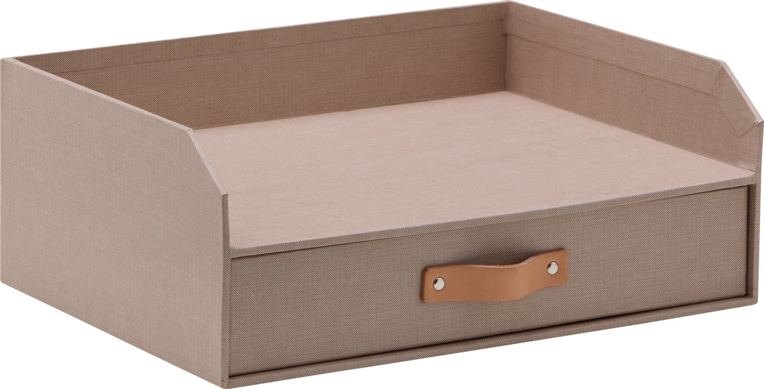 Organisateur de bureau RE-STORE, Beige, 33x25.5x13, Micasa
