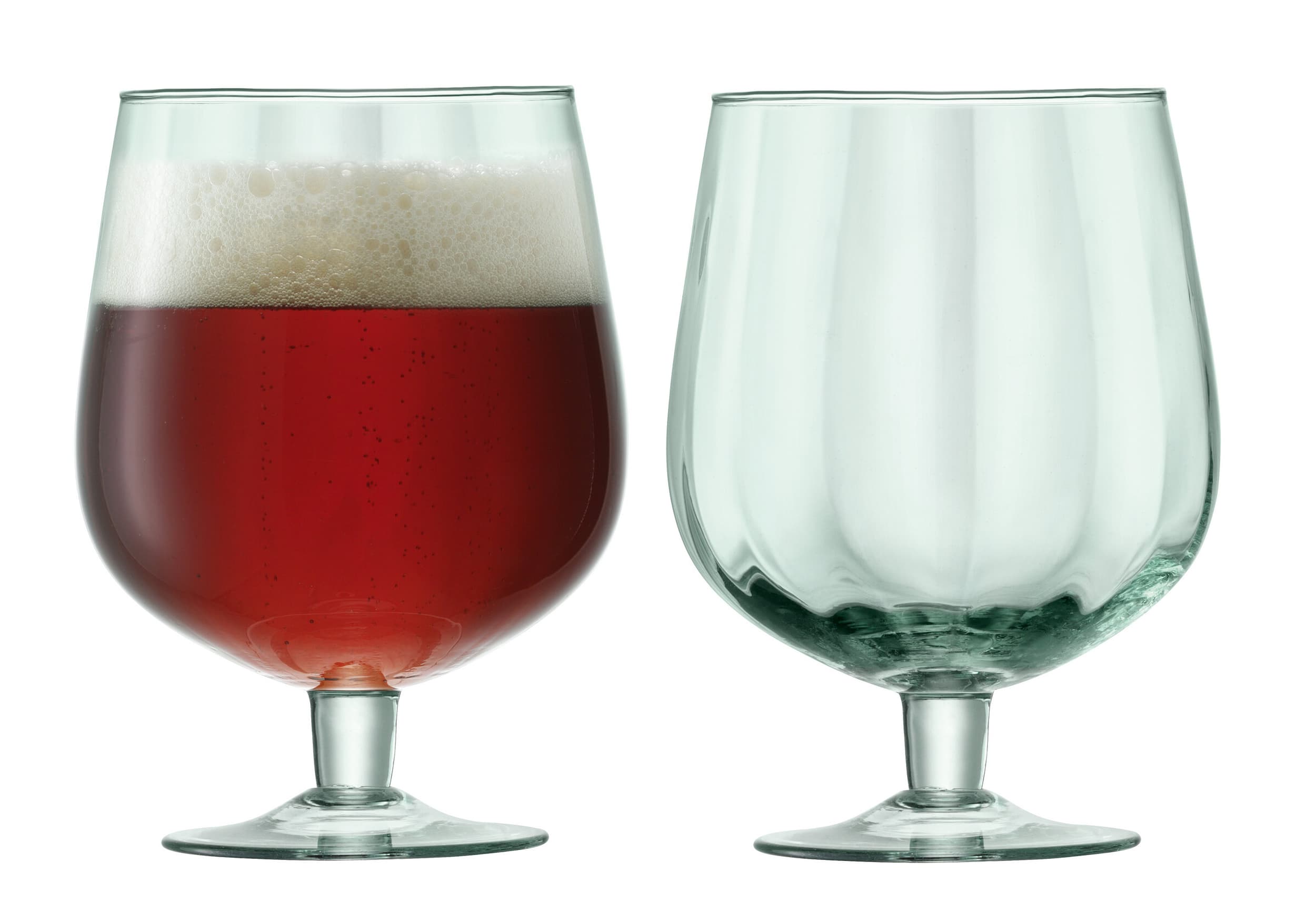 LSA Verre à biére MIA, Vert clair, 15x10.8