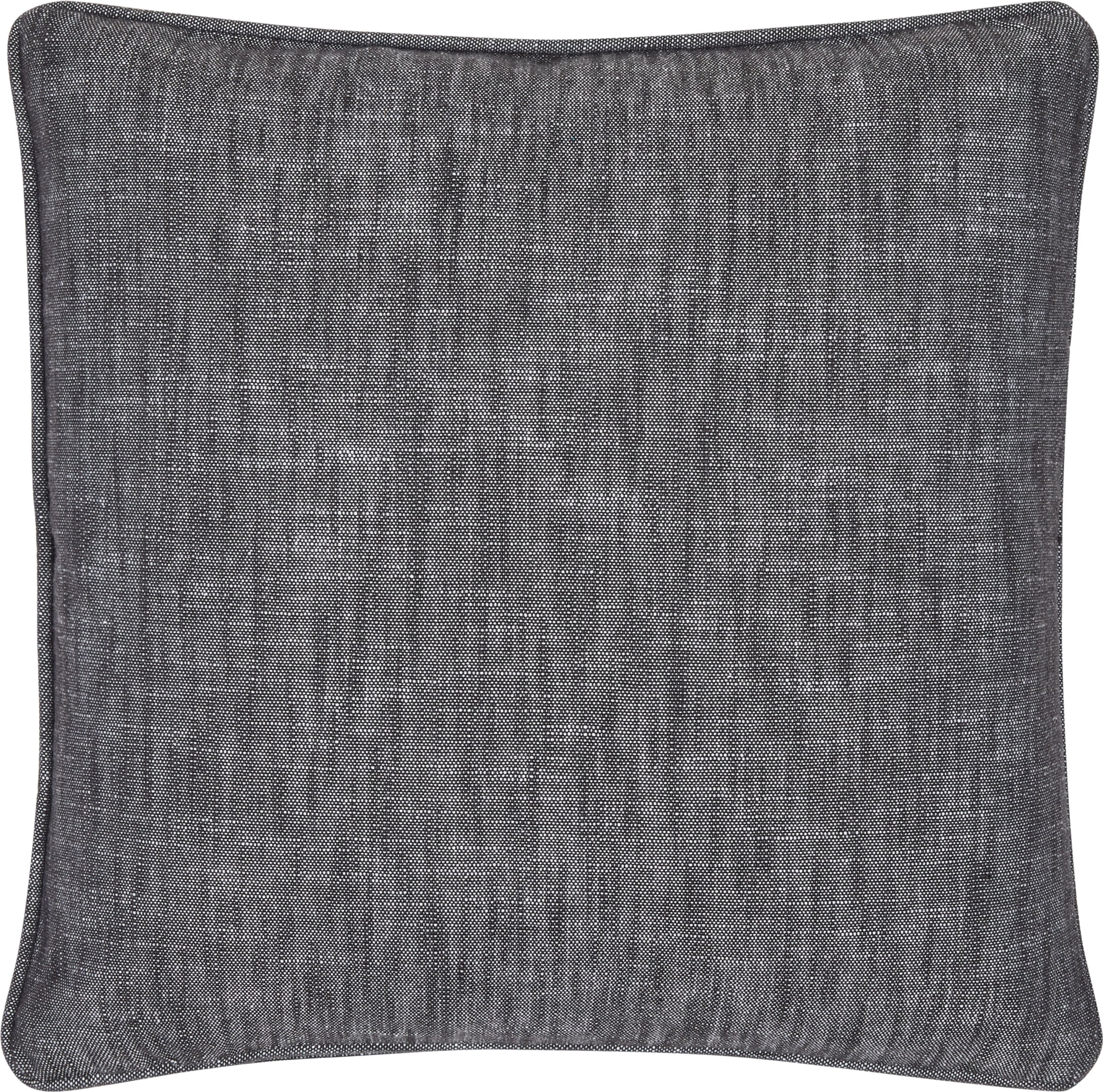 Coussin décoratif TICO, Gris foncé, 45x45, Micasa