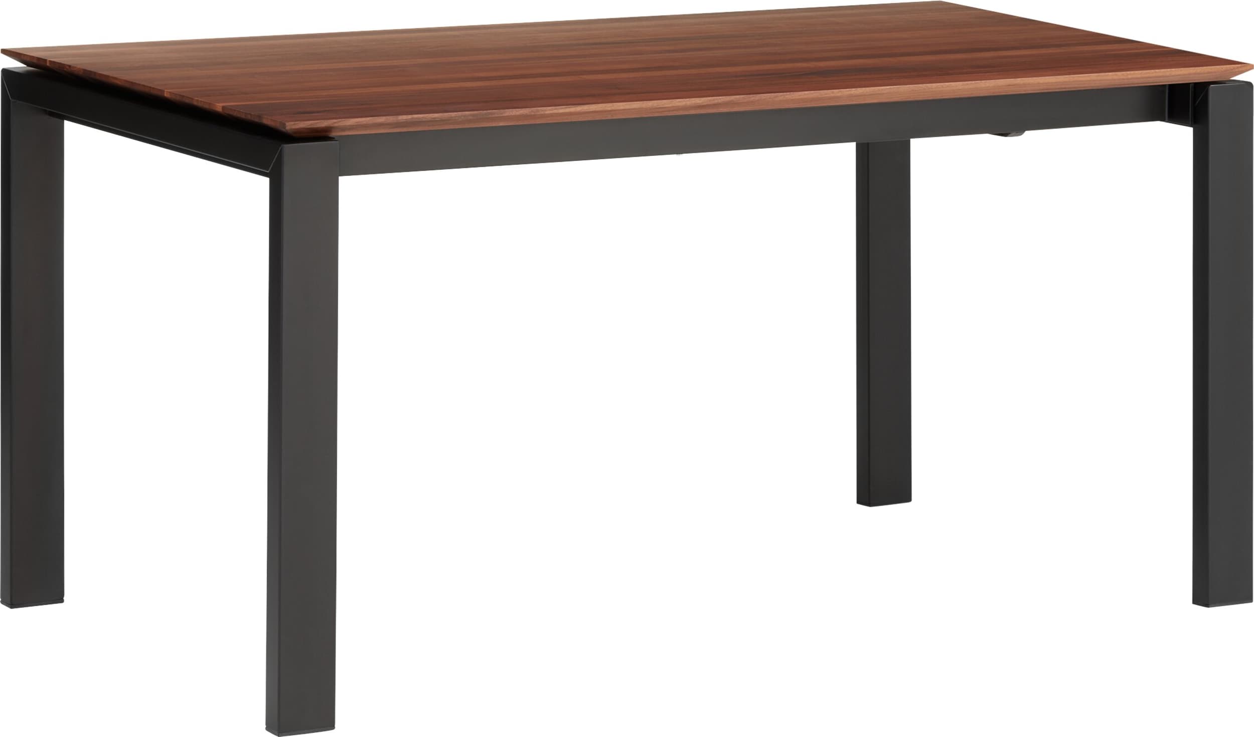 Table à rallonge MEDICI, Noyer, 150x90x76.5, Micasa