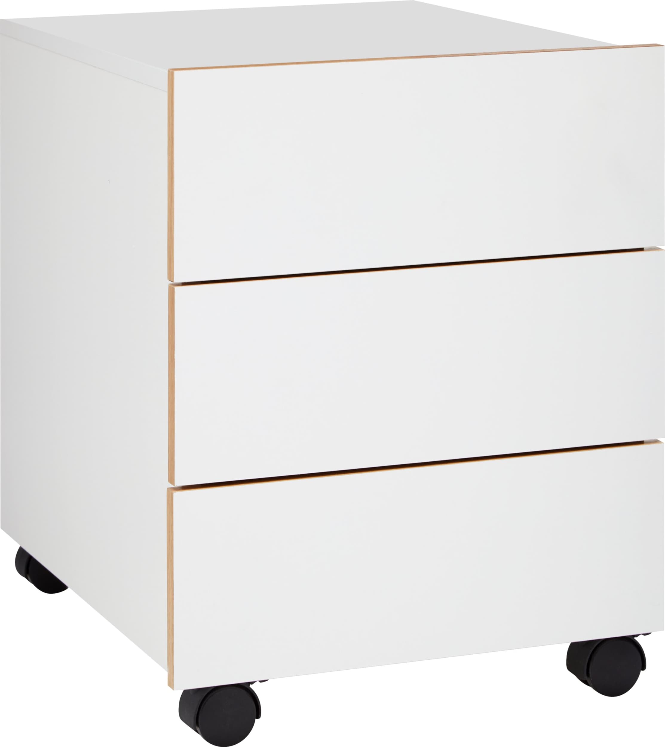 Caisson mobile OSLO OSLO, Blanc, Aggloméré (bois mélangé), 41.4x50x57, Micasa
