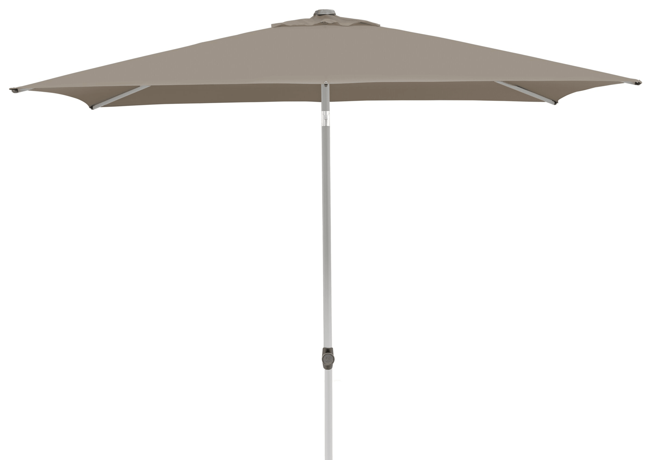 Suncomfort by Glatz Parasol POP UP, Taupe / Gris clair / Bleu glacier, 200x250