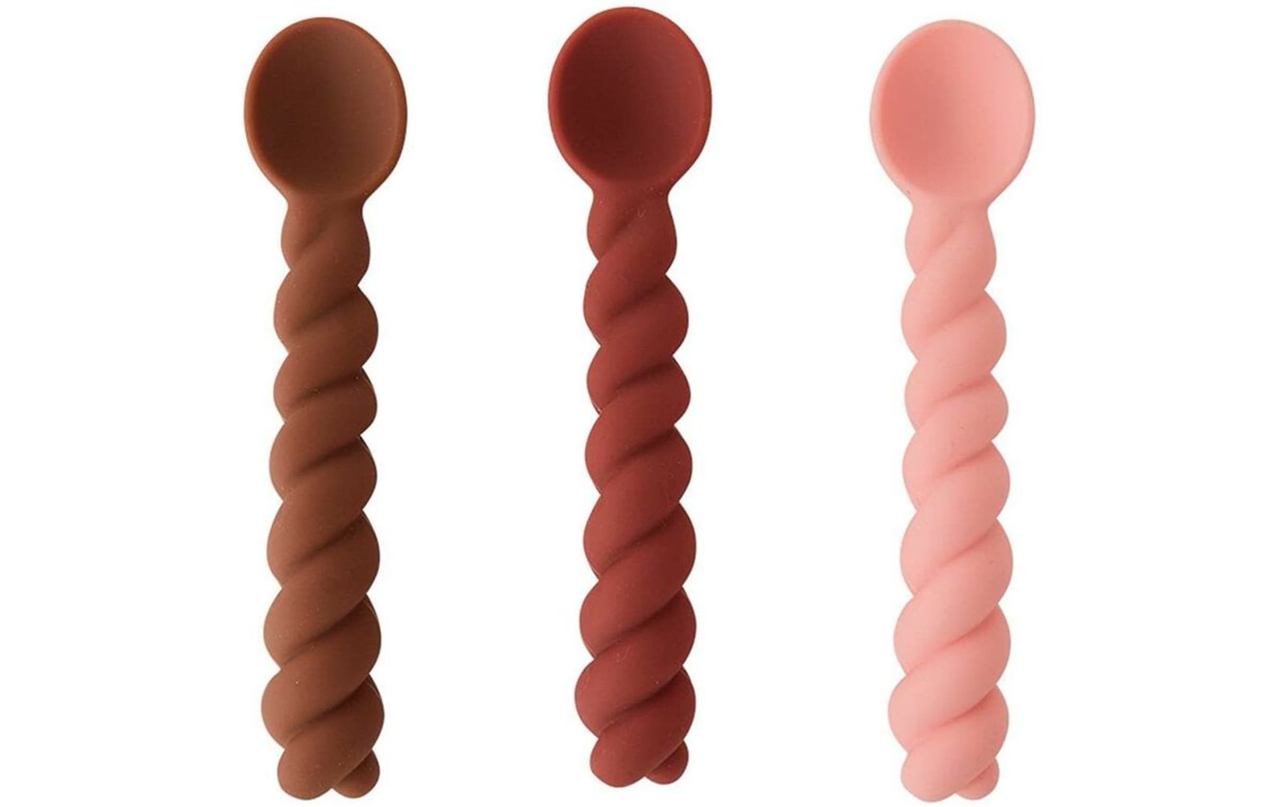 OYOY Cuillère pour enfants MELLOW, Marron, 2.5x12.7x2.4