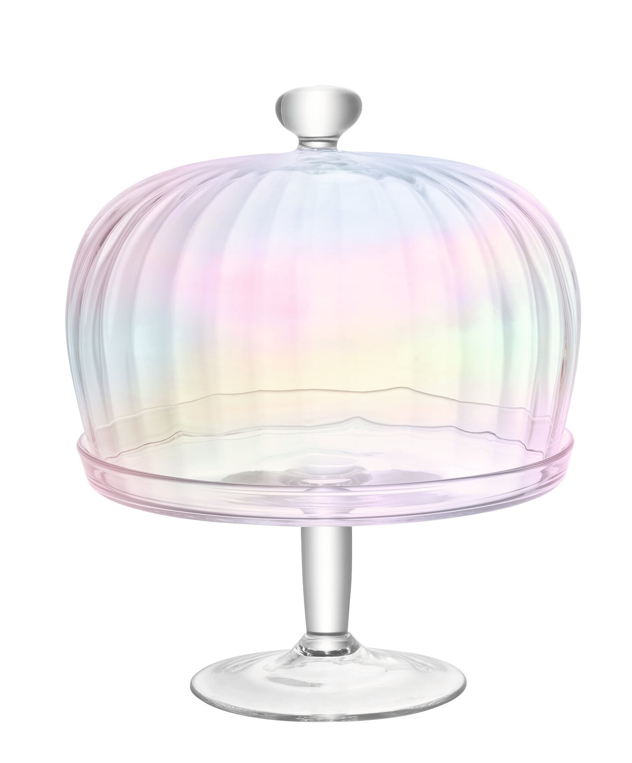 LSA Cloche à gâteau PEARL, Irisé, 31.1x27.2