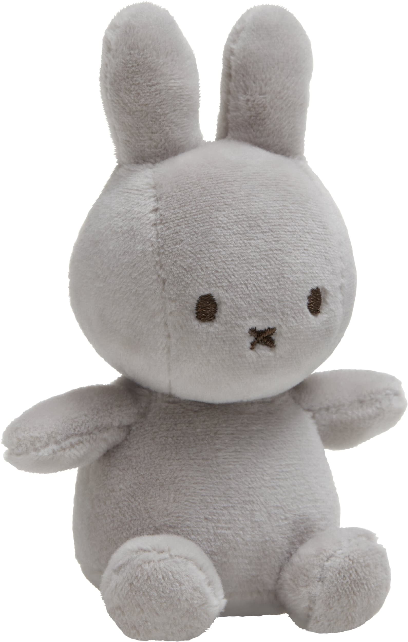 Miffy Peluche Peluche, Gris, Revêtement en 100% Polyester, 4.5x7.5x10