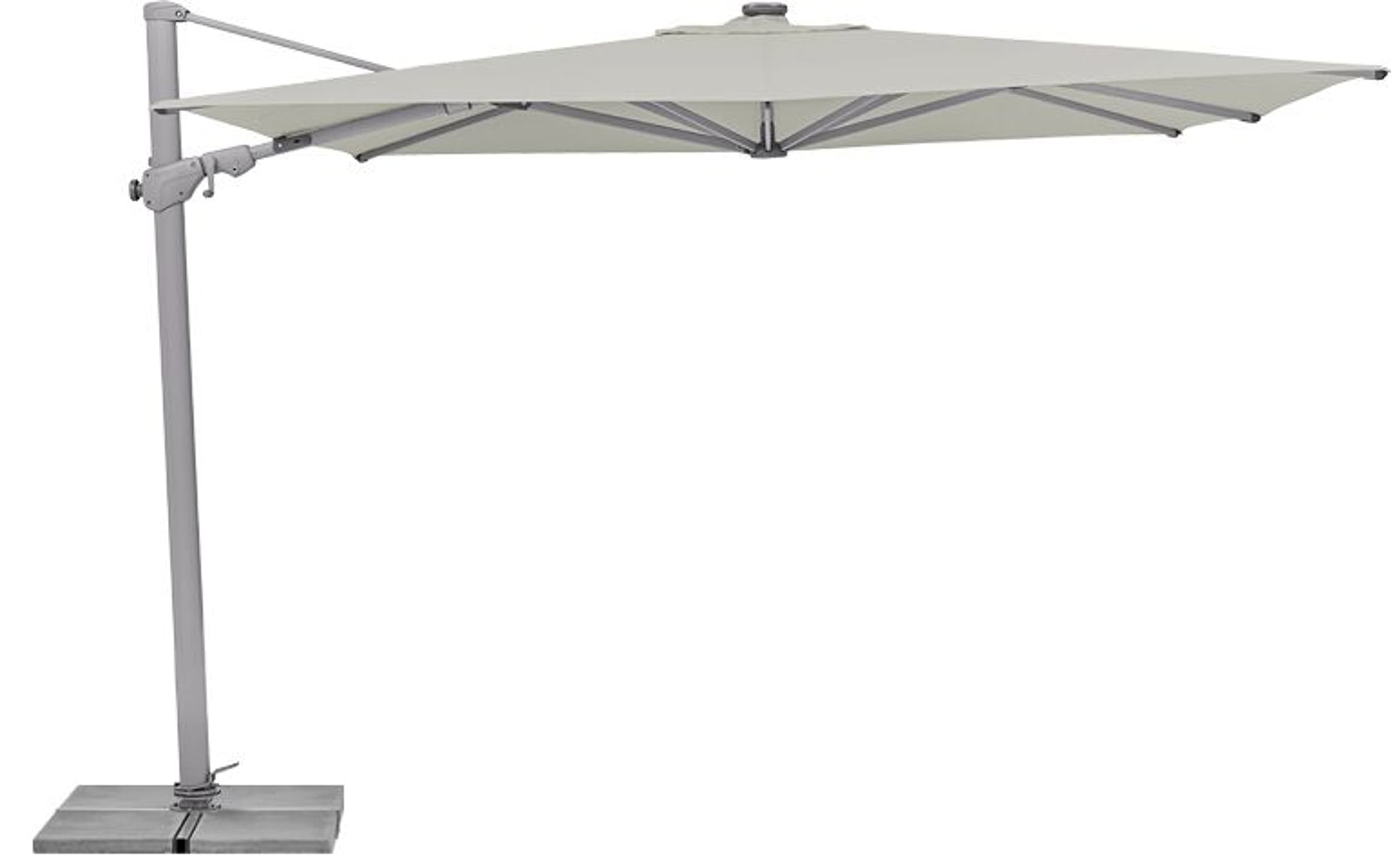Suncomfort by Glatz Parasol VARIOFLEX, Gris, 300x300x258