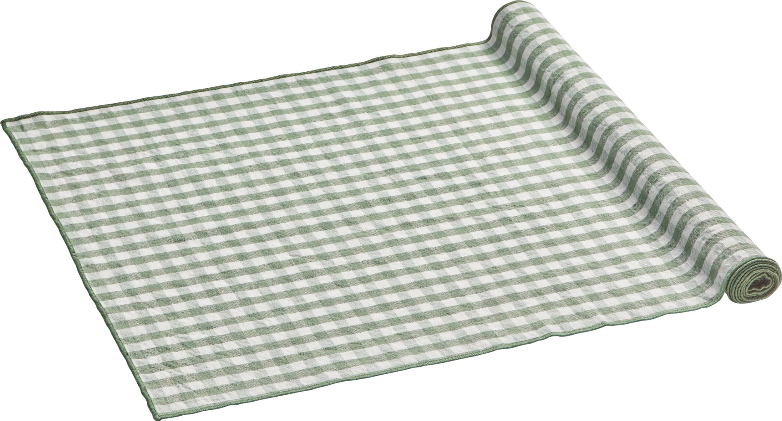 Chemin de table AMIAS, Vert, 45x150, Micasa