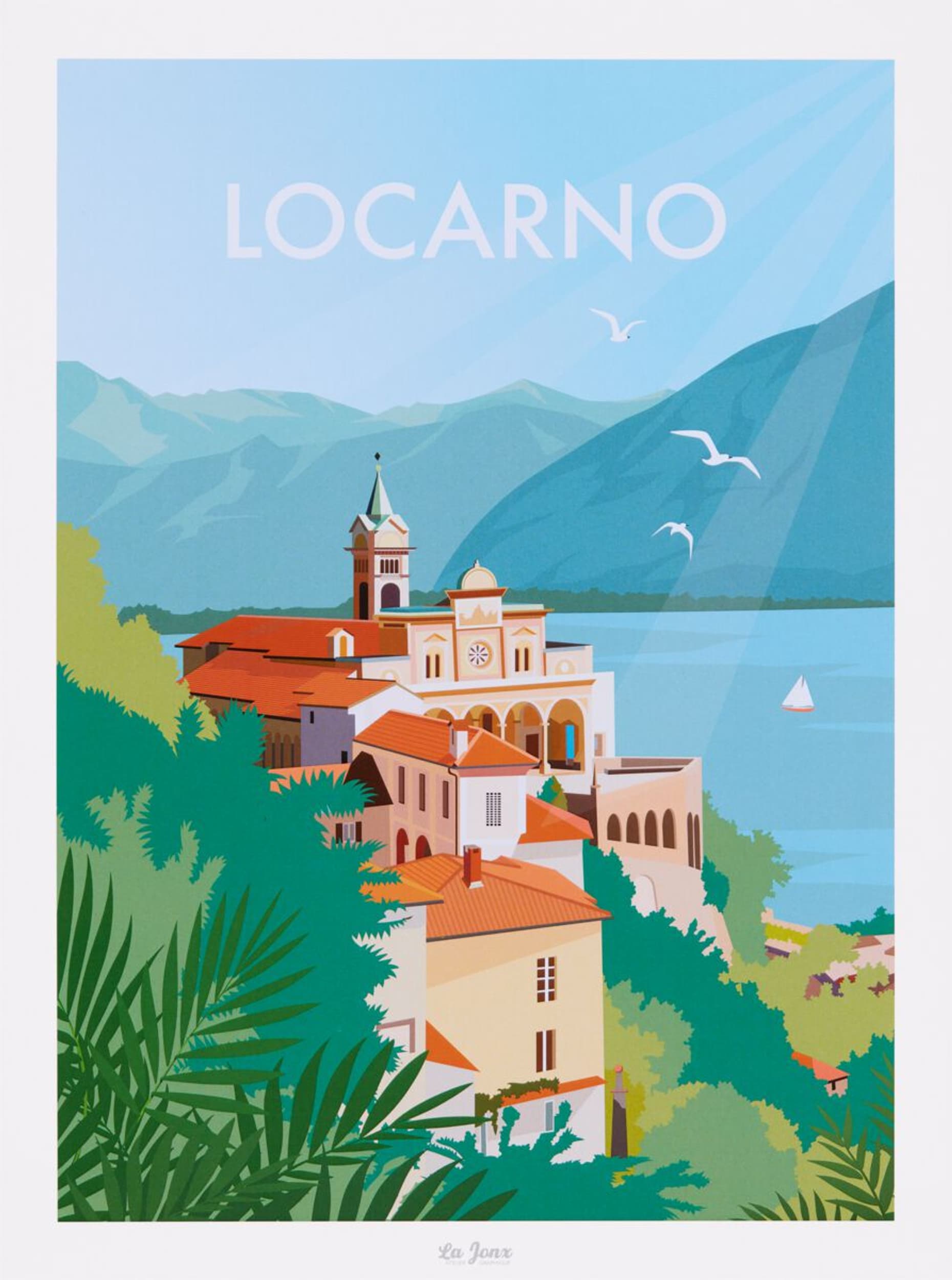 La Jonx Poster LOCARNO, 30x0.1x40