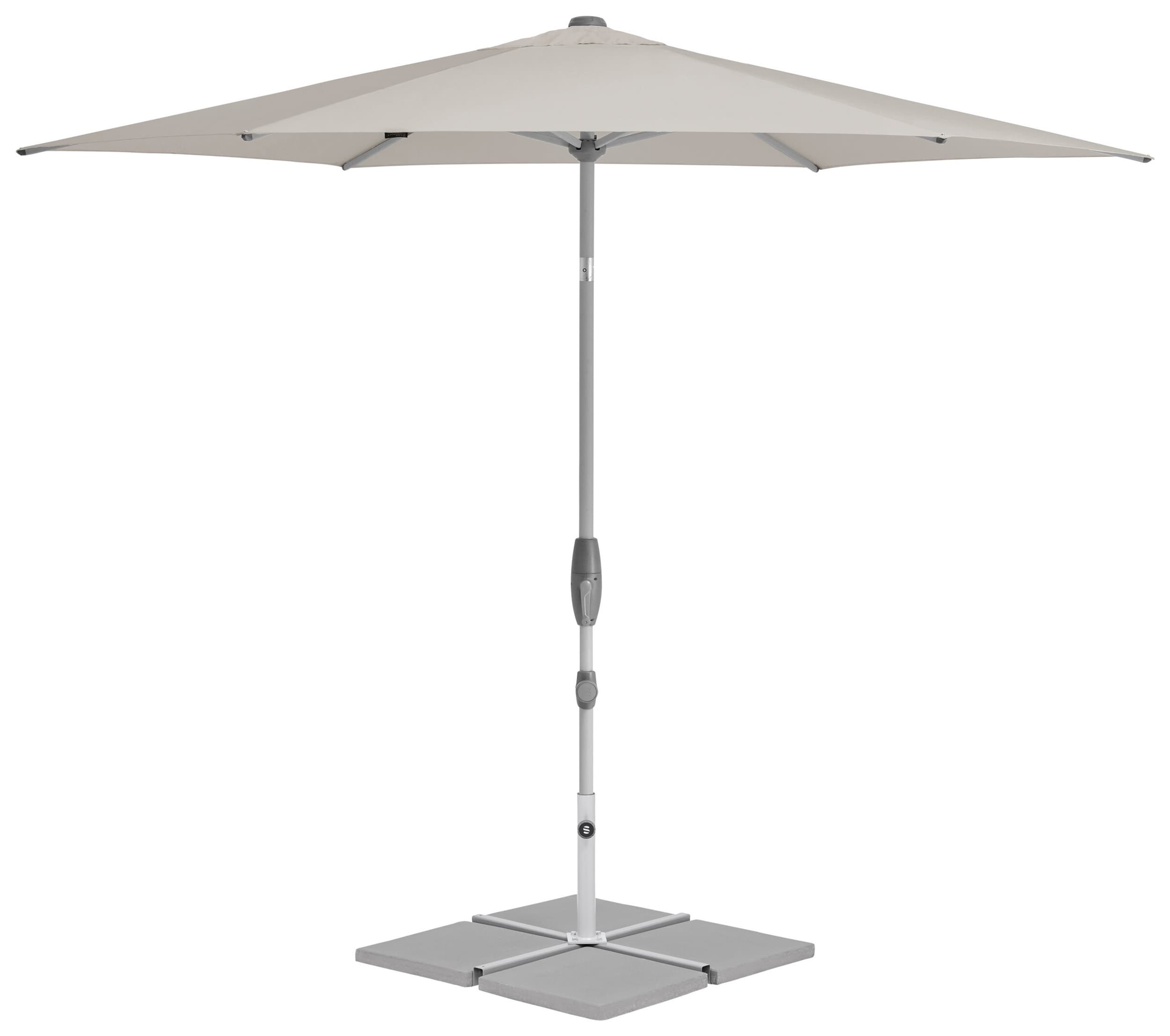 Suncomfort by Glatz Parasol SHELL TURN, Beige clair, 266x330