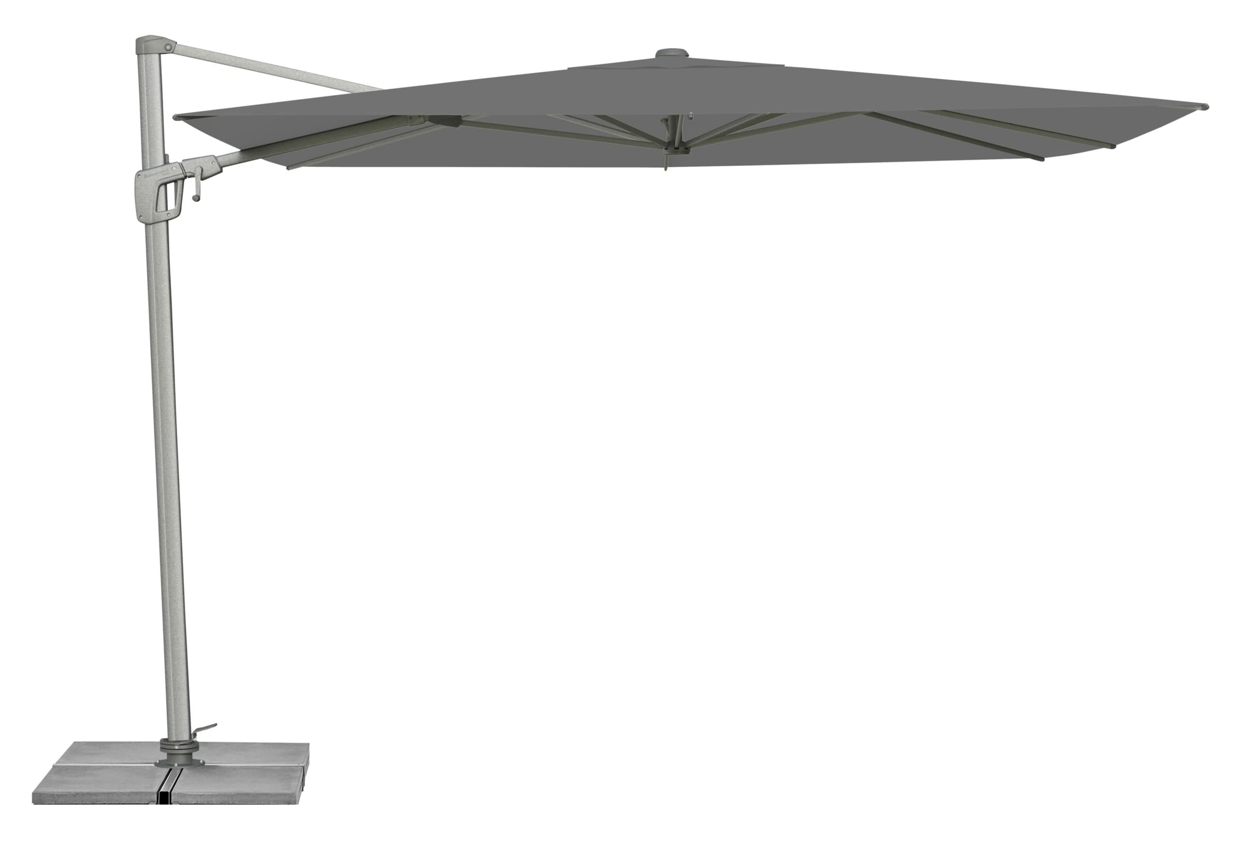 Suncomfort by Glatz Parasol SUNFLEX, Gris, 300x300x254