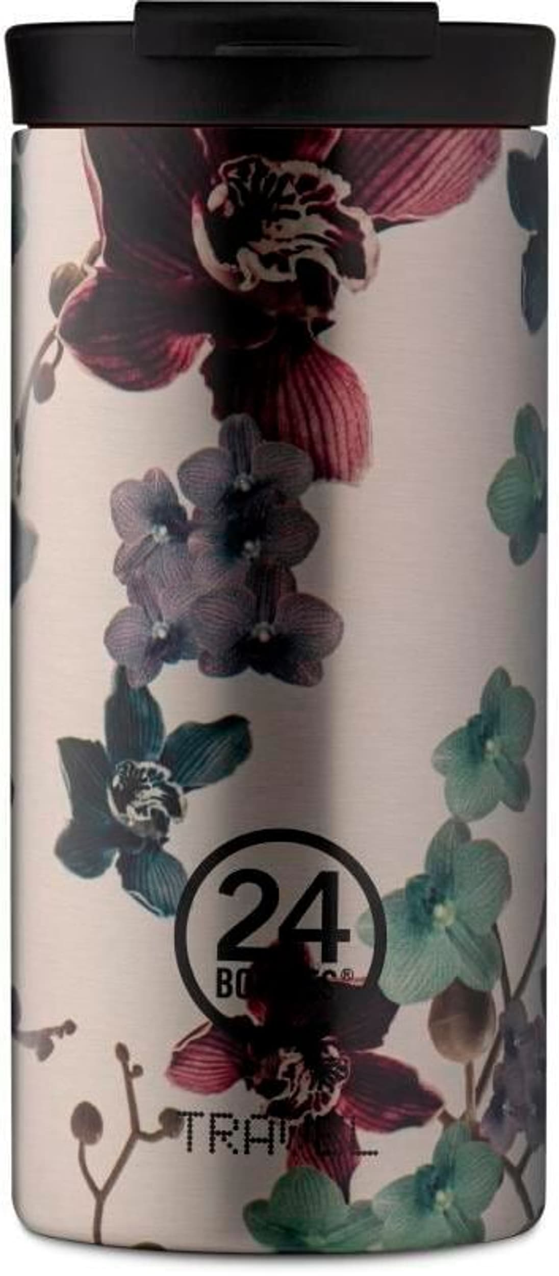 24 Bottles Gobelet isotherme VIRTUE, Argent, 18.5x8
