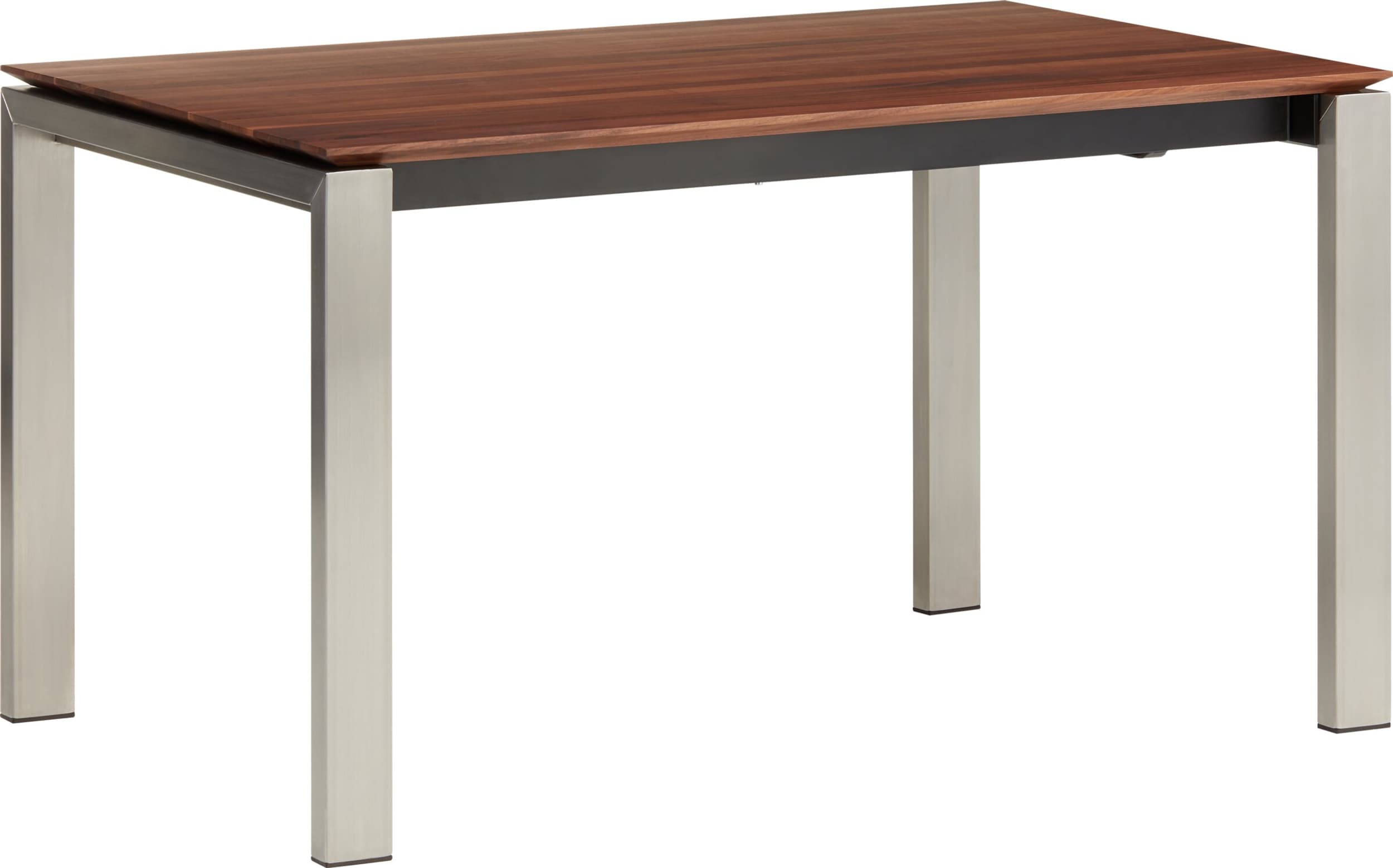 Table à rallonge MEDICI, Noyer, 150x90x76.5, Micasa