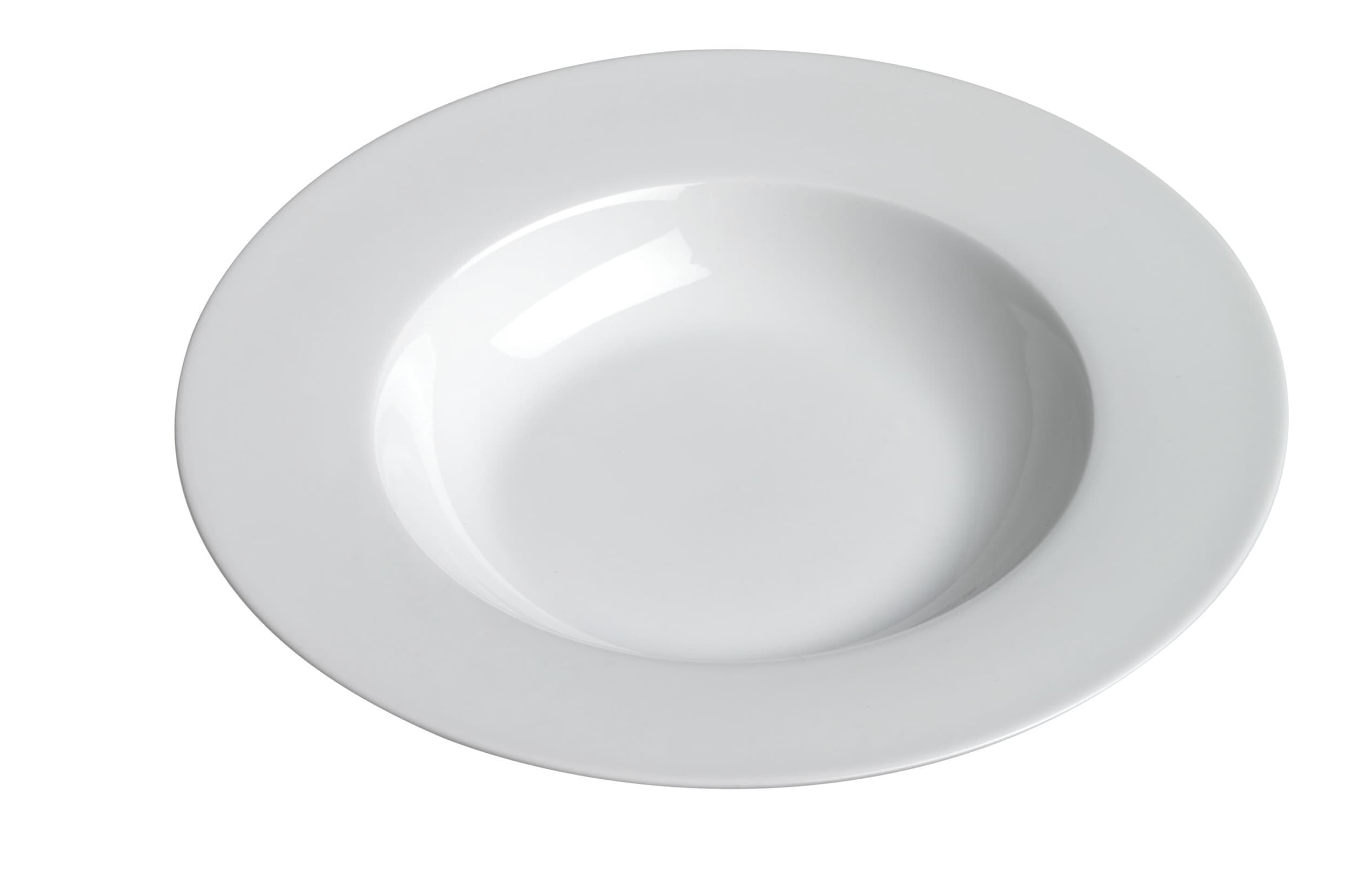 Assiette creuse MODESTA, Blanc, 3.5x22, Micasa