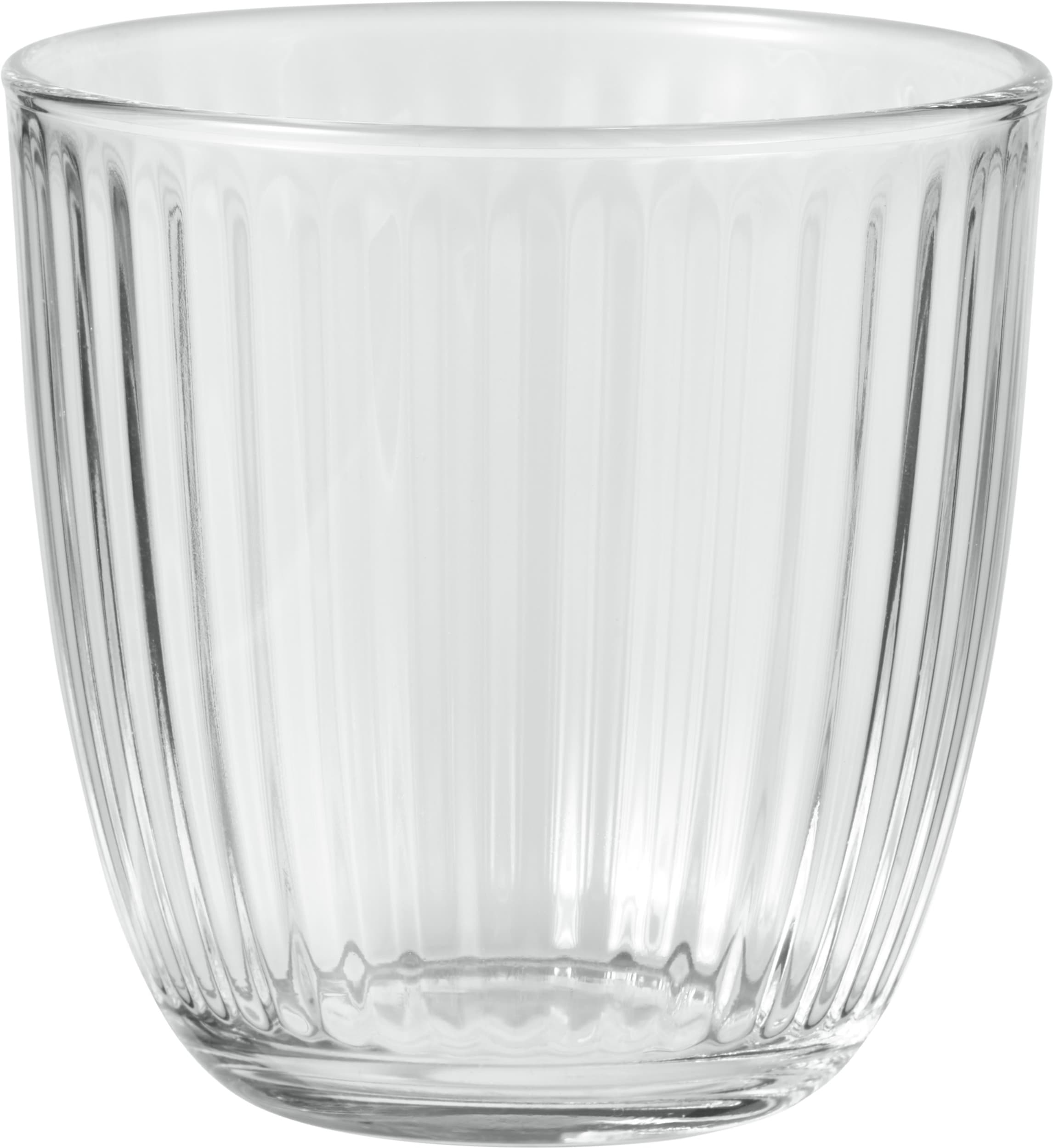 Verre à eau LINE, Transparent, 8.5x8.5, Micasa