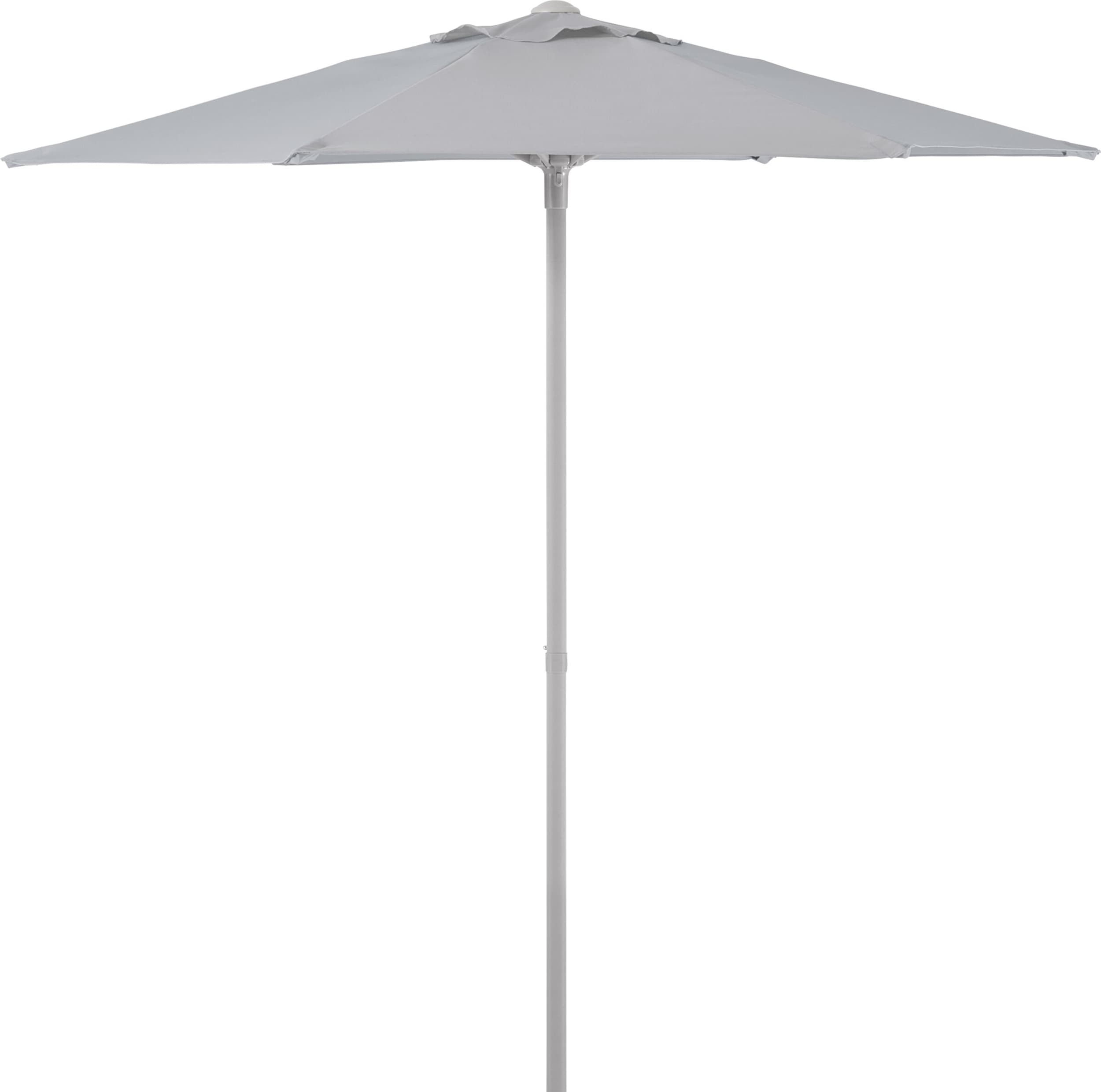 Parasol MADAGASCAR, Gris clair, 212x200, Micasa