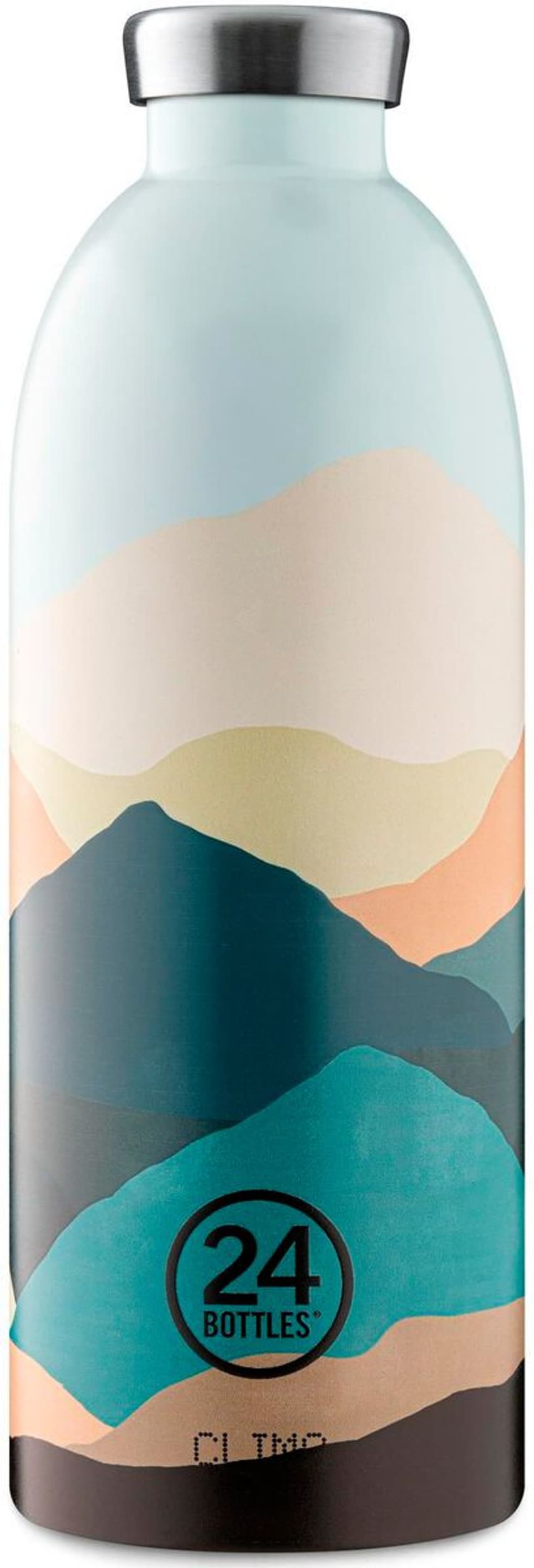 24 Bottles Gourde isotherme CLIMA MOUNTAINS, Multicouleur, 25x8.4
