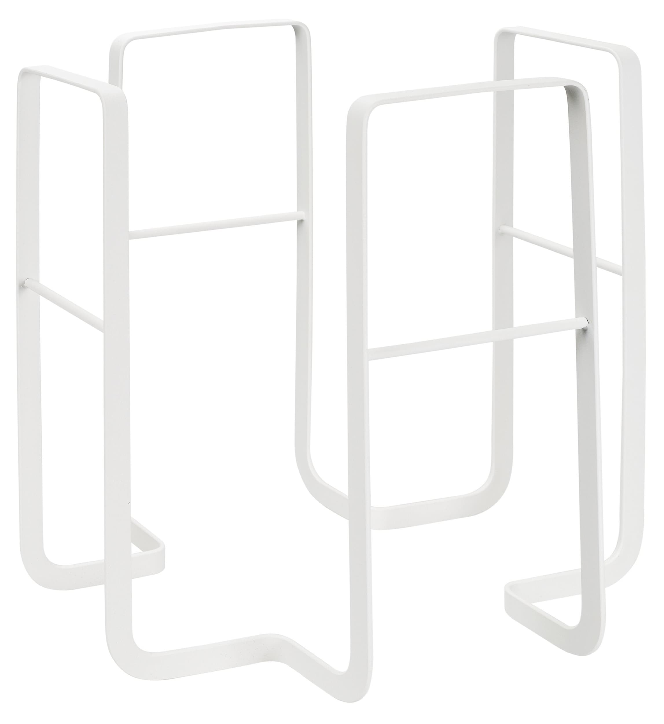 Porte-magazines EDWIN, Blanc, 28x36x35, Micasa