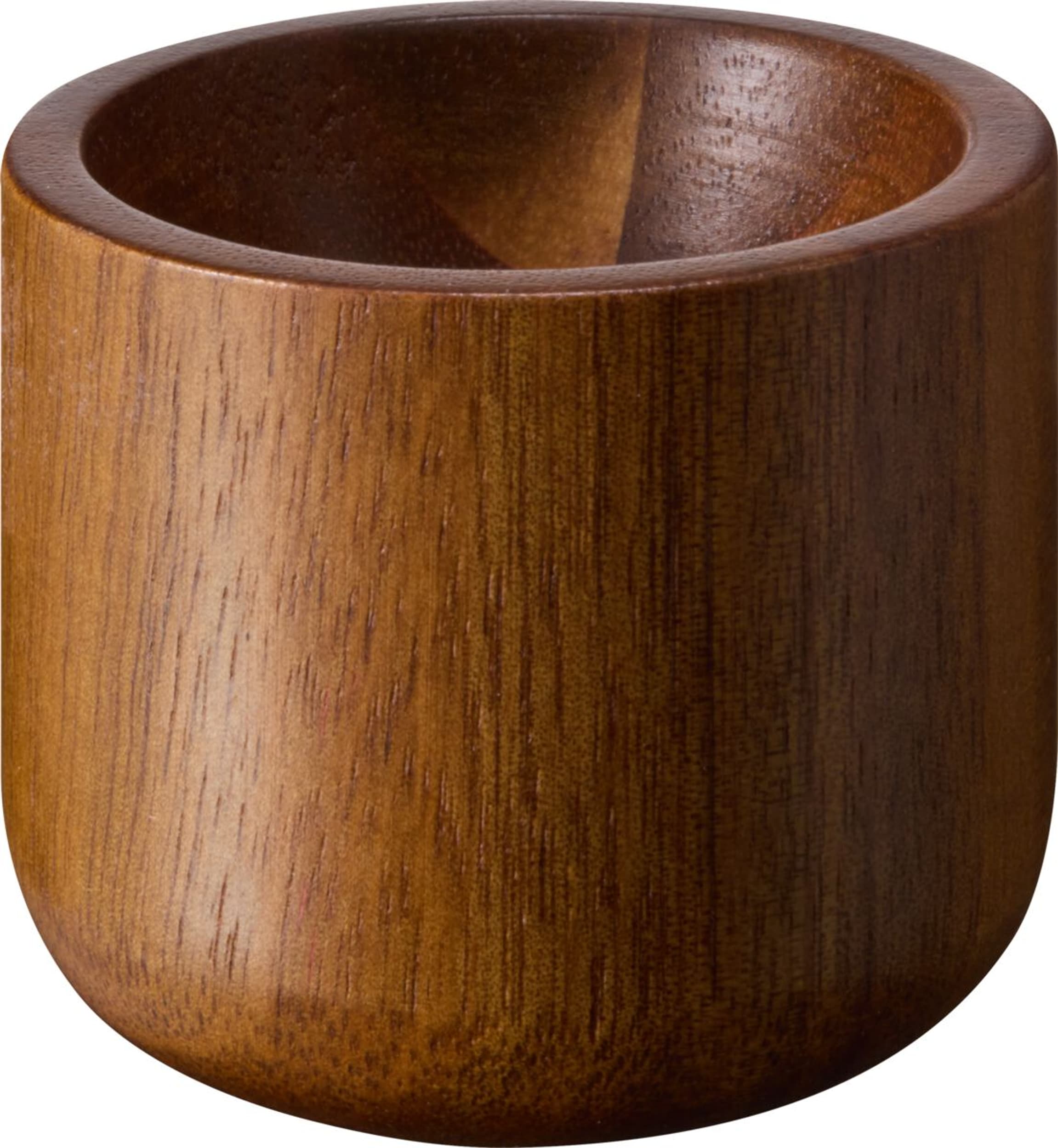 Coquetier SANDRINE, Brun foncé, acacia, 4.5x5, Micasa