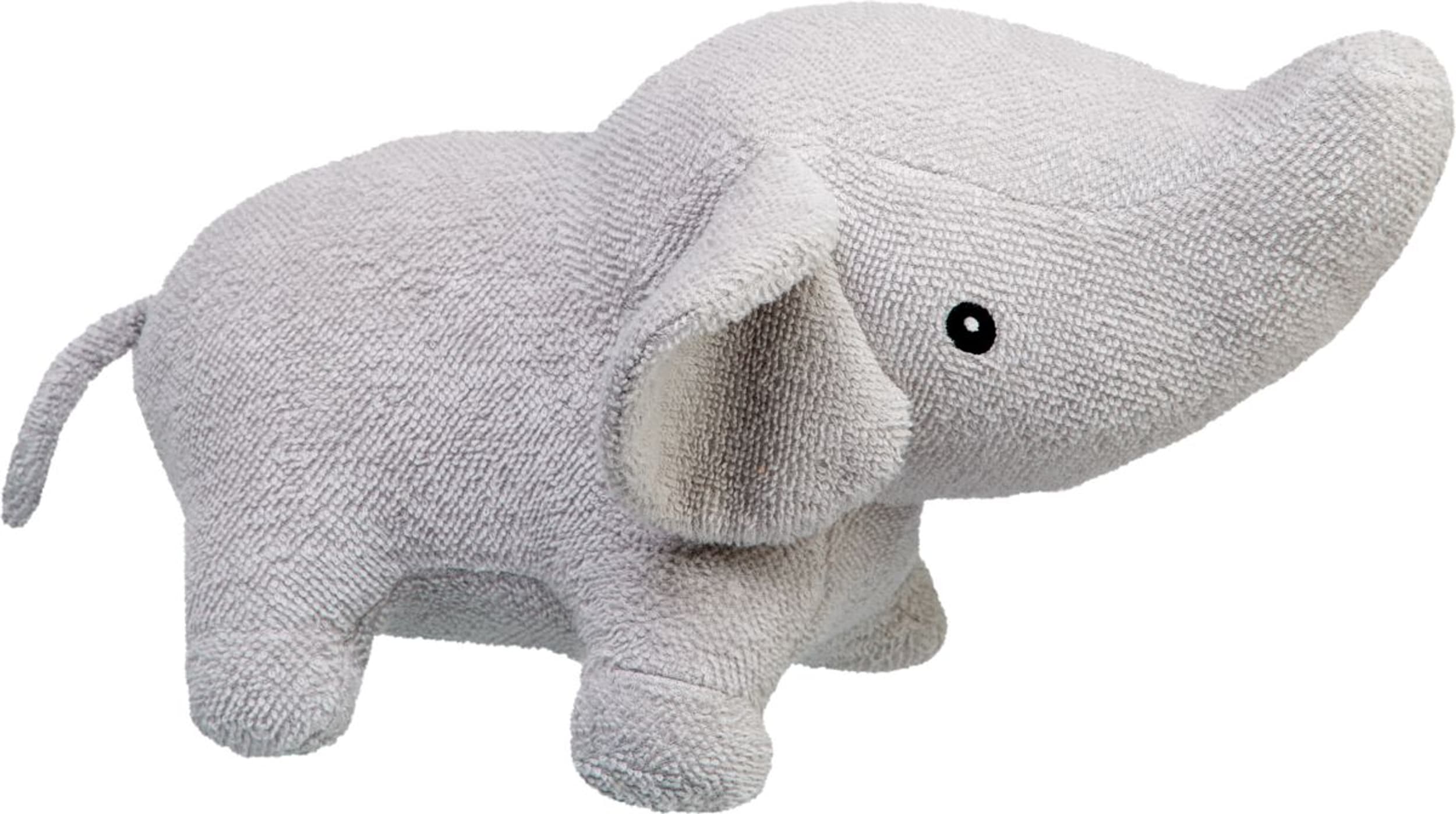 Peluche FEDERICA, Gris, Revêtement en 100% coton, 53x25, Micasa