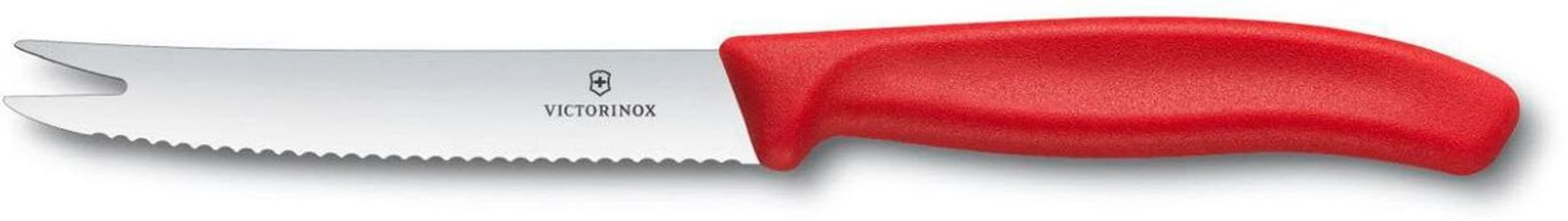 Victorinox Couteau à fromage CLASSIC, Rouge, 11x22.2