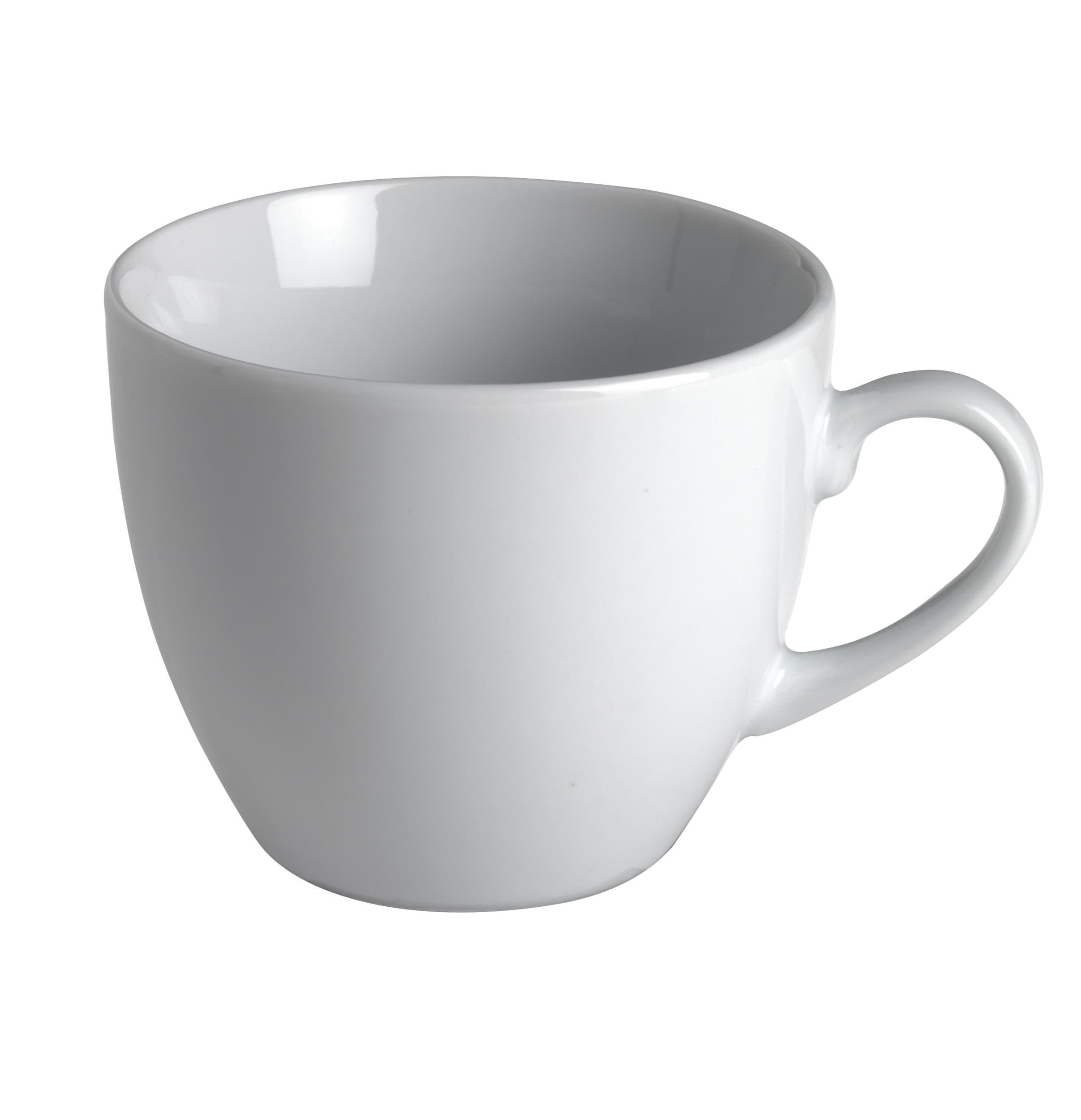 Tasse à café MODESTA, Blanc, 10x8.5x7x8.5, Micasa