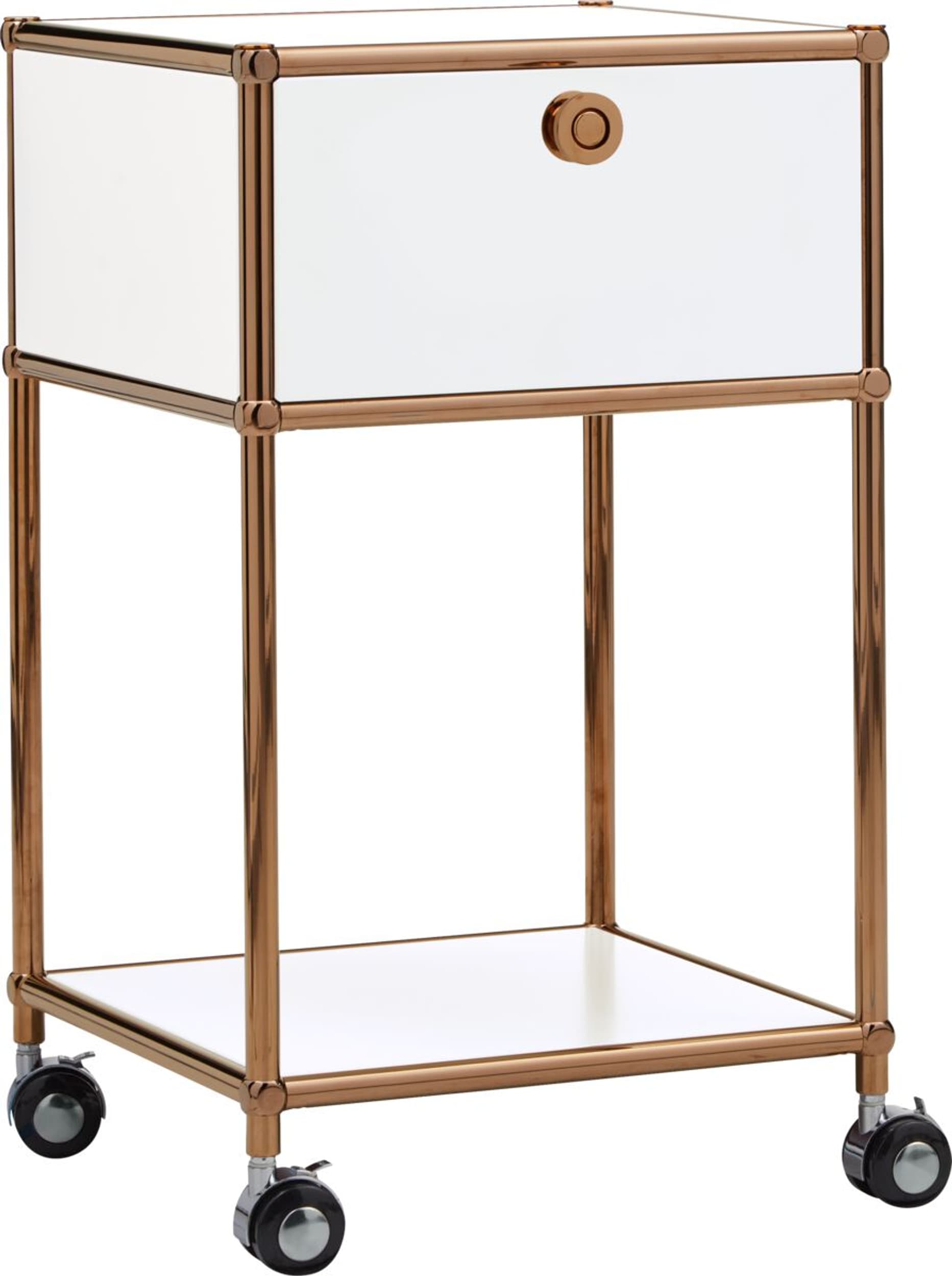 Caisson mobile FLEXCUBE, Blanc, 40x40x62, Micasa