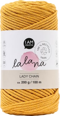 Lady Chain Mustard Lalana Kettengarn Zum H Keln Stricken Kn Pfen