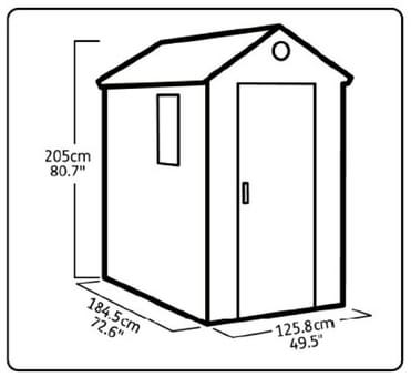 Keter Gartenhaus Darwin - kaufen bei Do it + Garden