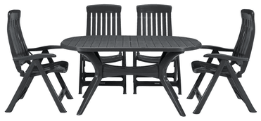 Gartenmöbel-Set 5-teilig