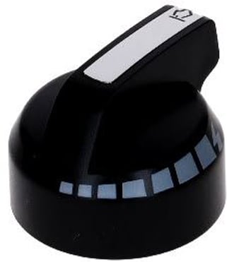 Manopola Comando Gas Per Barbecue Charmglow – Modello K1B, Colore Nero, Ricambio Originale