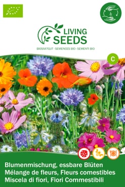 Living Seeds Blumenmischung, essbare Blüten Blumensamen kaufen bei Do