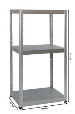 Gartenhaus Regal 100 cm - kaufen bei Do it + Garden