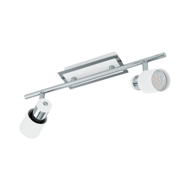 EGLO Tabbio Spotleuchte | 4x GU10, Chrom | IP20, Inkl. LED-Leuchtmittel