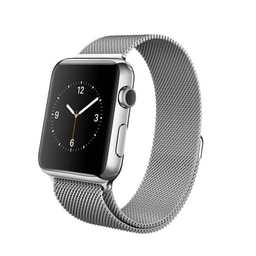 Ersatzteile Zubehor zu Apple Watch 42mm Stainless Steel Case with Milanese Loop